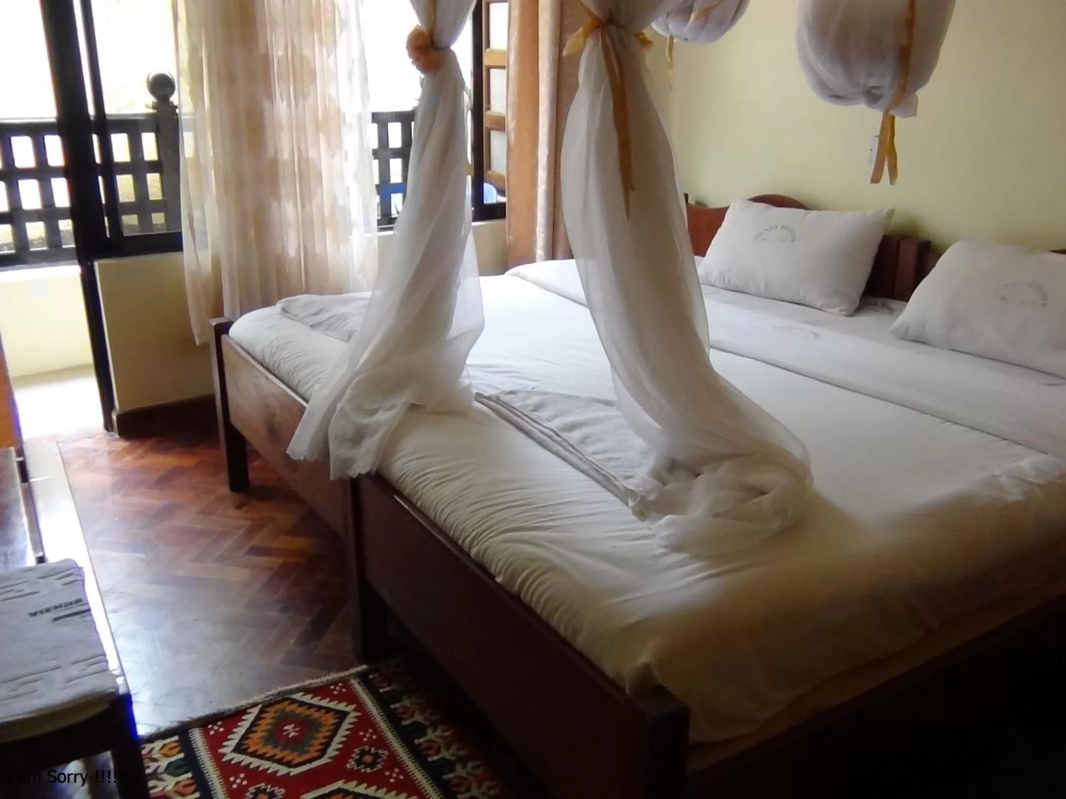 Bed in Vienna Woods Hotel Nakuru