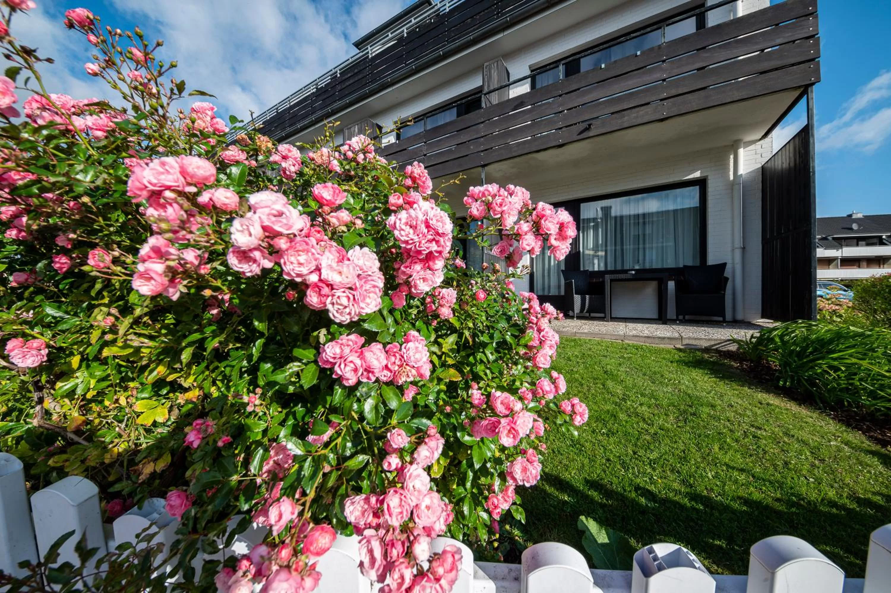Garden in Das Frühstückshotel Büsum