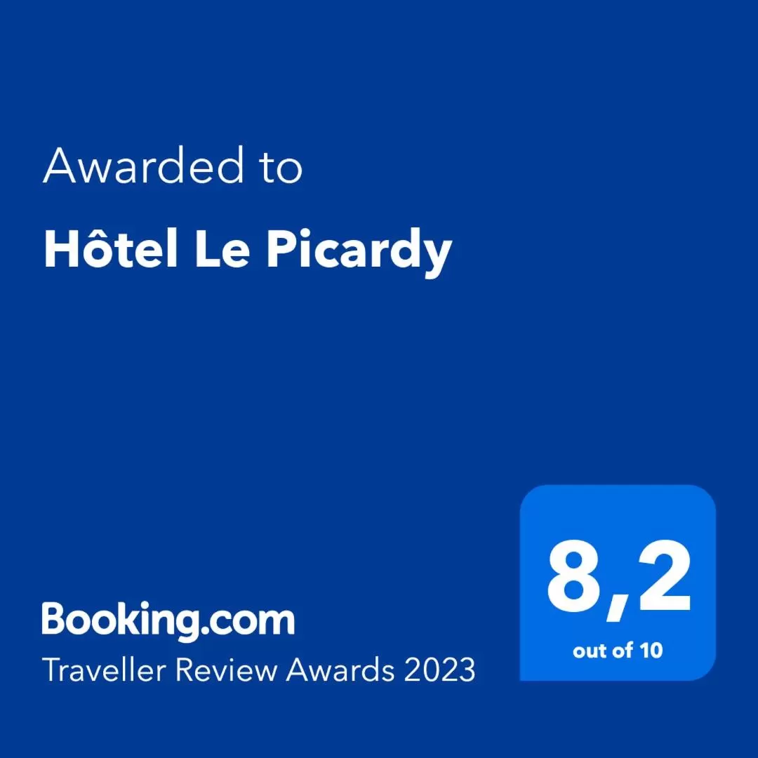 Logo/Certificate/Sign, Logo/Certificate/Sign/Award in Hôtel Le Picardy