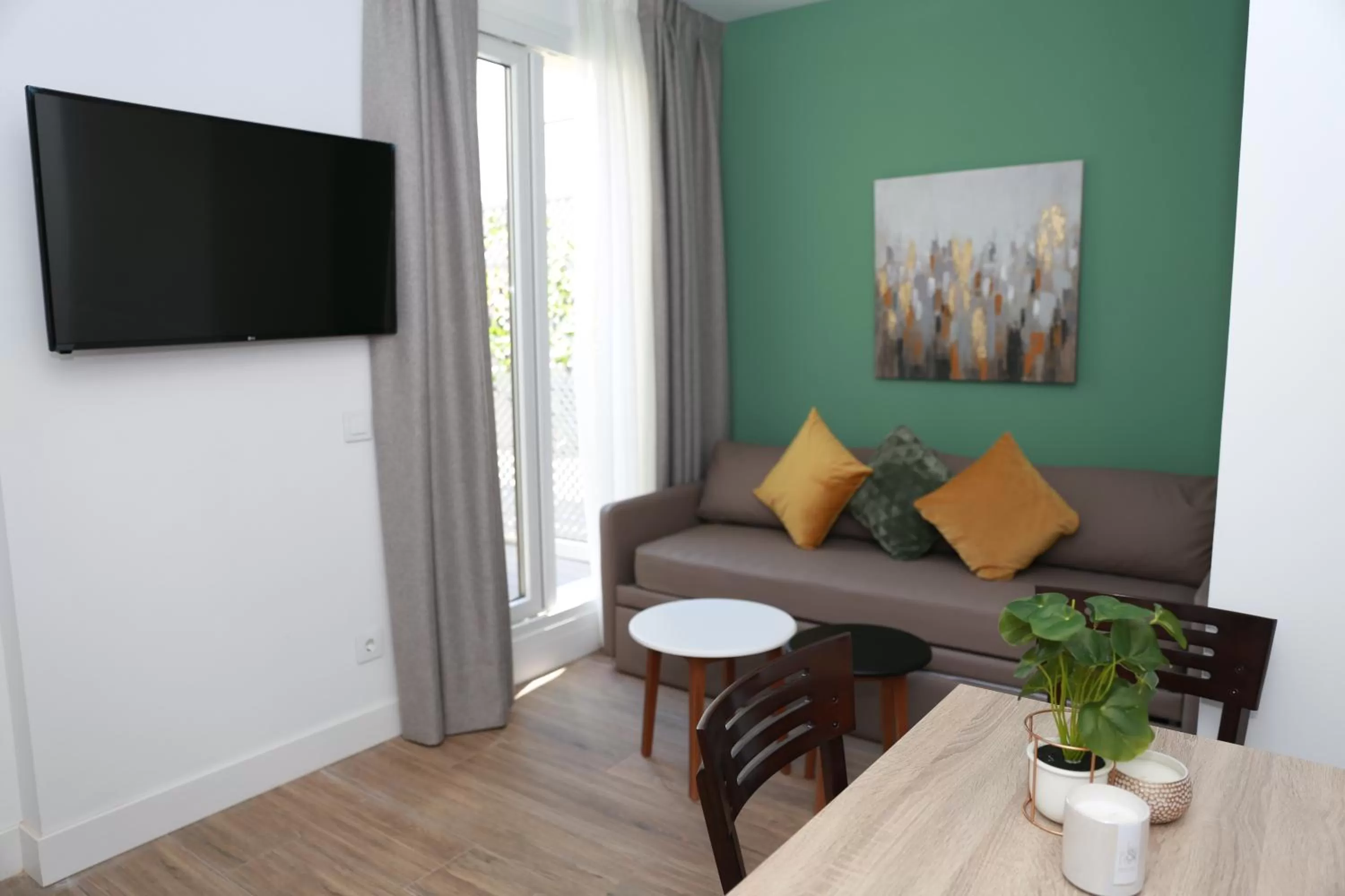 Dining area in New Point Opera