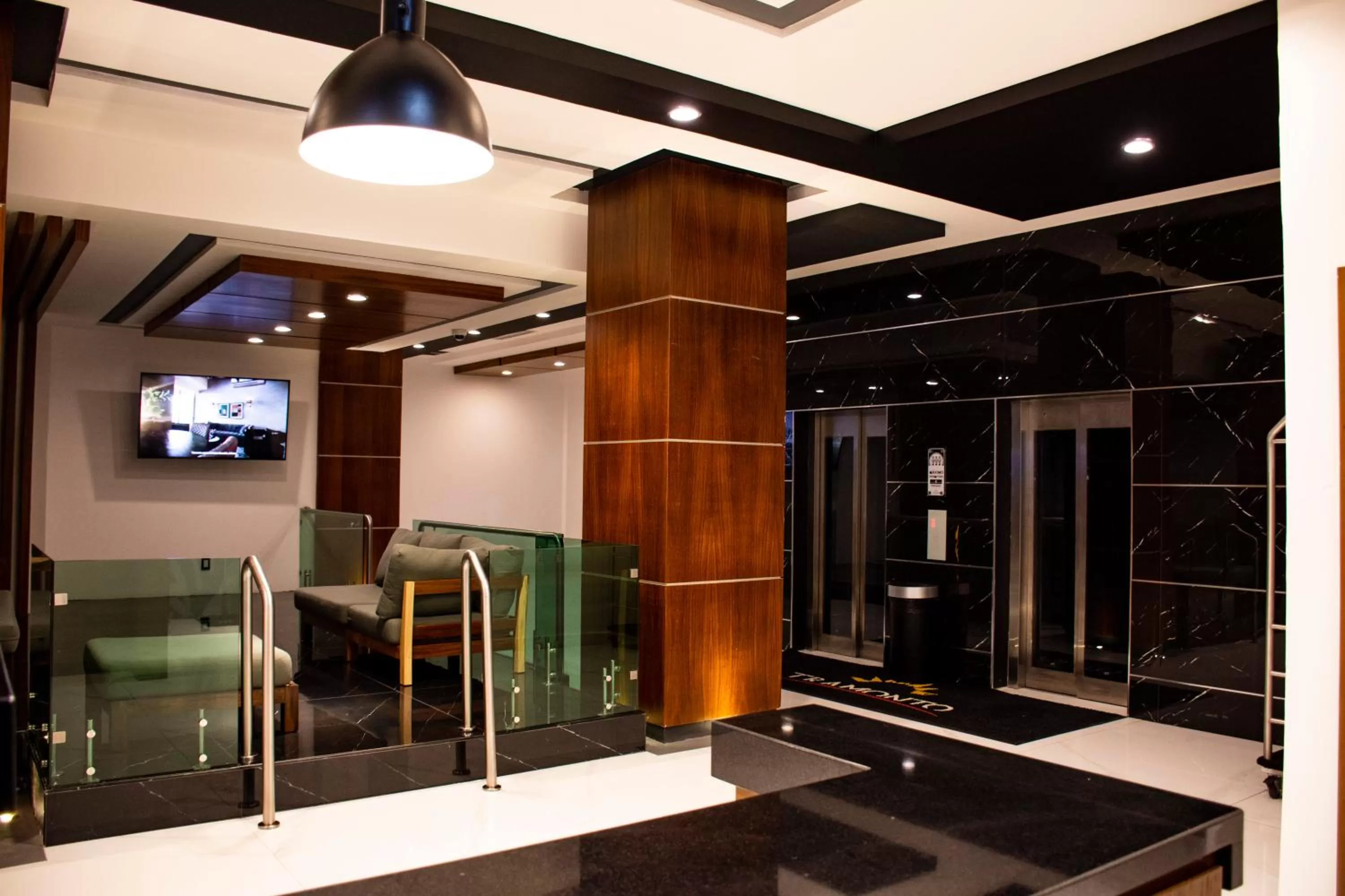 Lobby or reception in Hotel Tramamoto Mazatlan