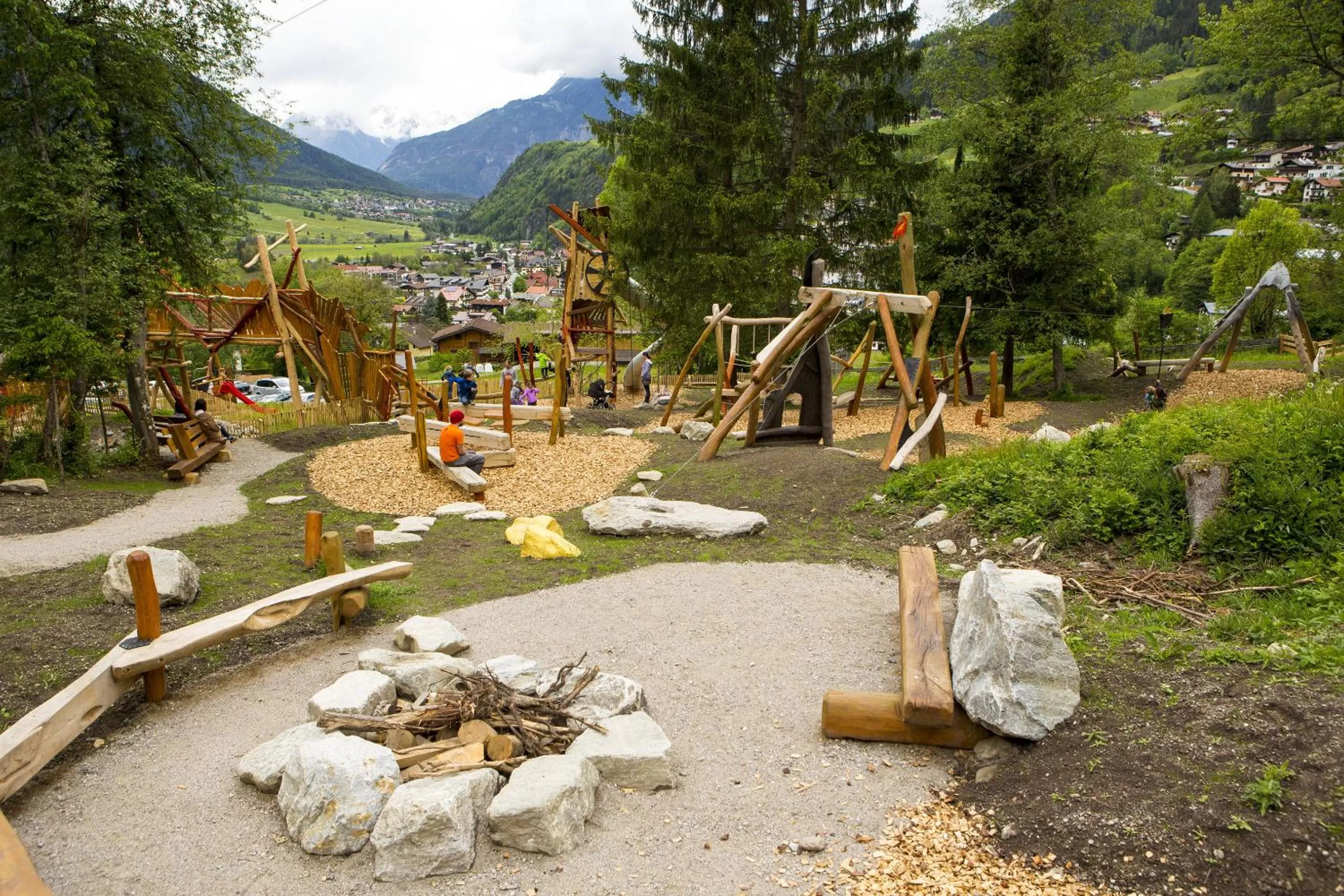 Children play ground in Gasthof zum Stern