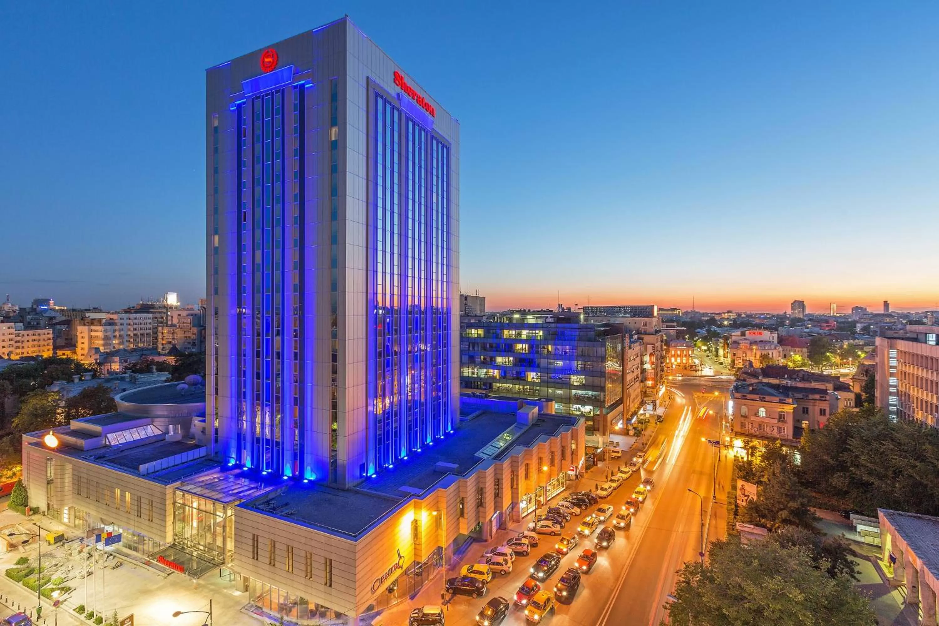 Property building in Sheraton Bucharest Hotel