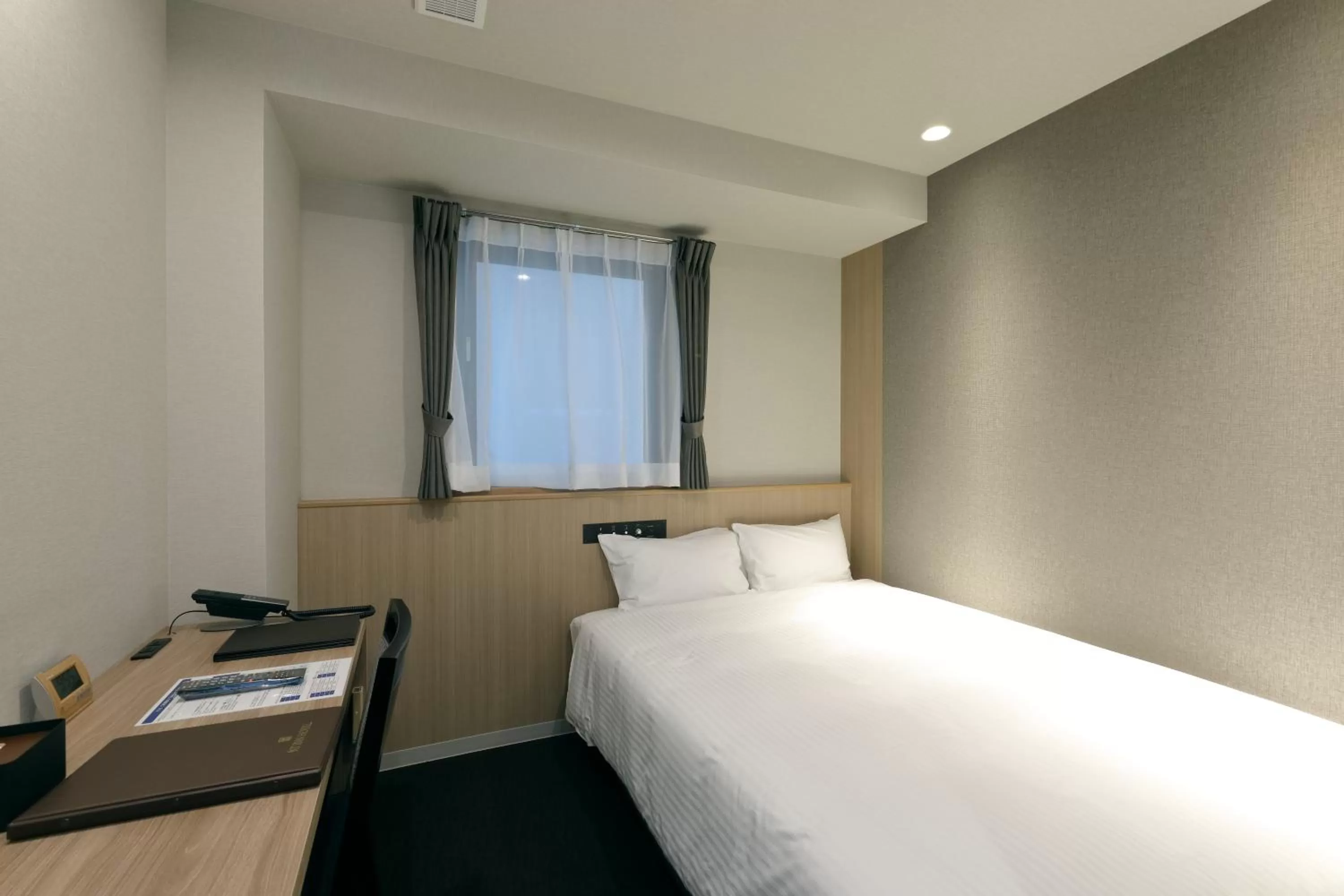 Photo of the whole room, Bed in At Inn Hotel Toyotashi Eki