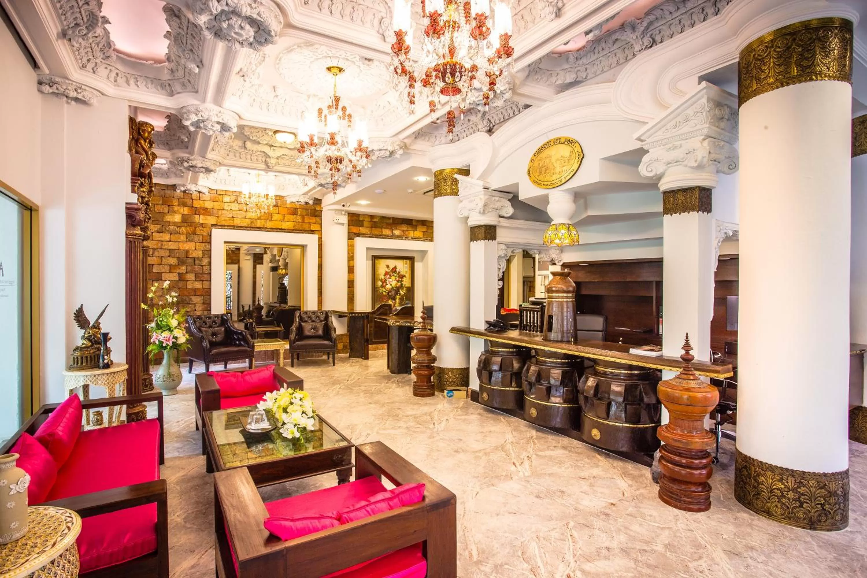 Lobby or reception in Pingdoi Hualin Boutique Hotel
