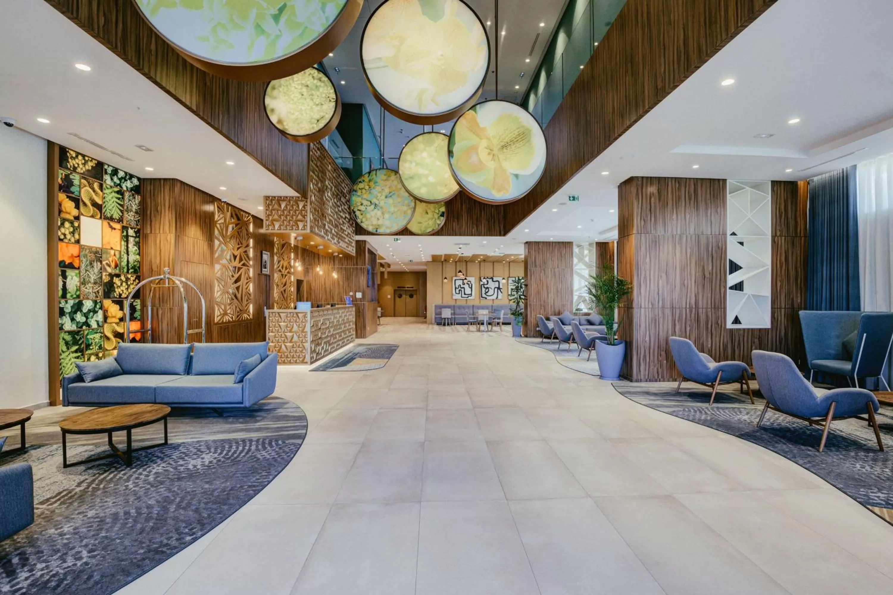 Lobby or reception in Hilton Garden Inn Casablanca Sud
