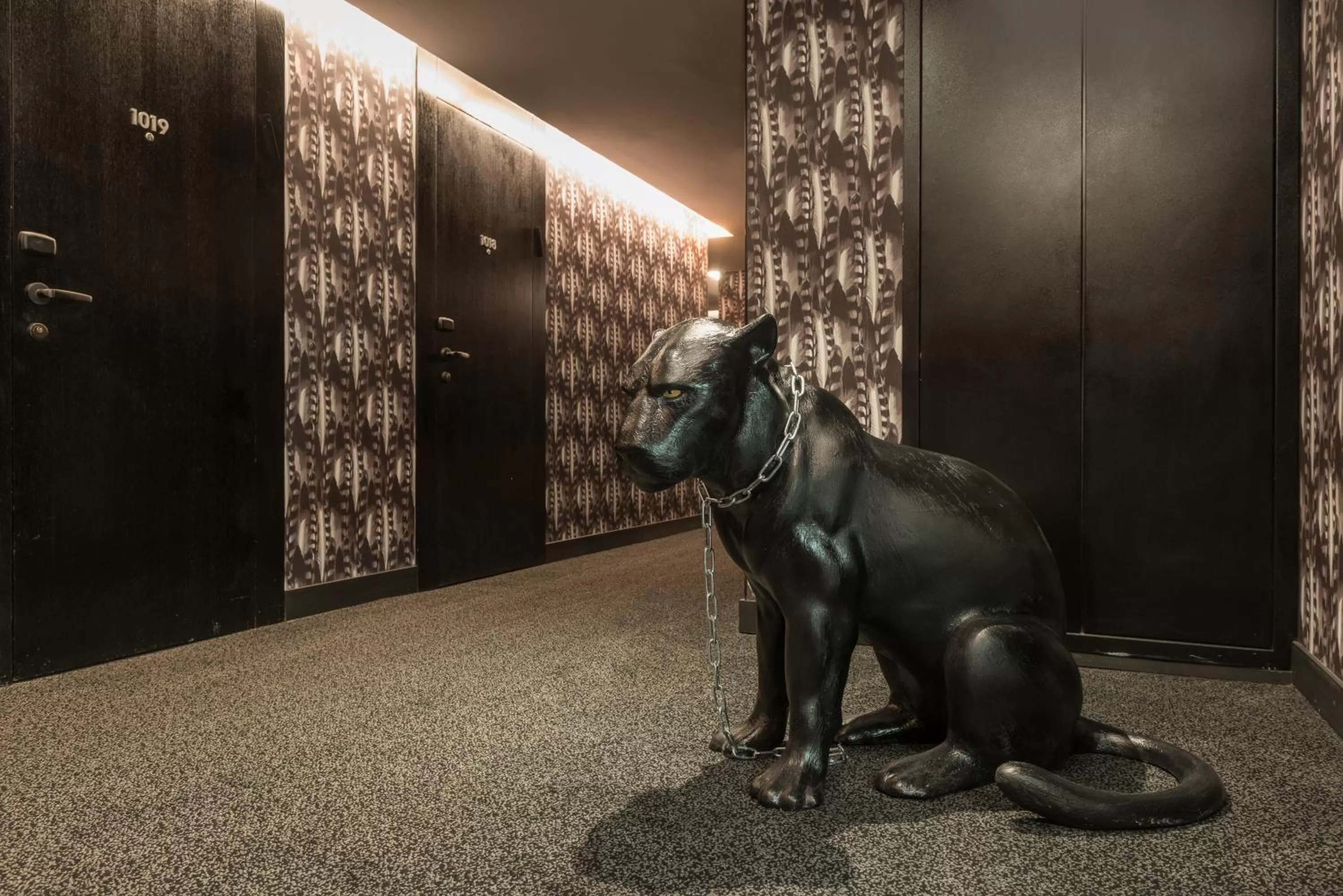 Decorative detail in NYX Tel Aviv