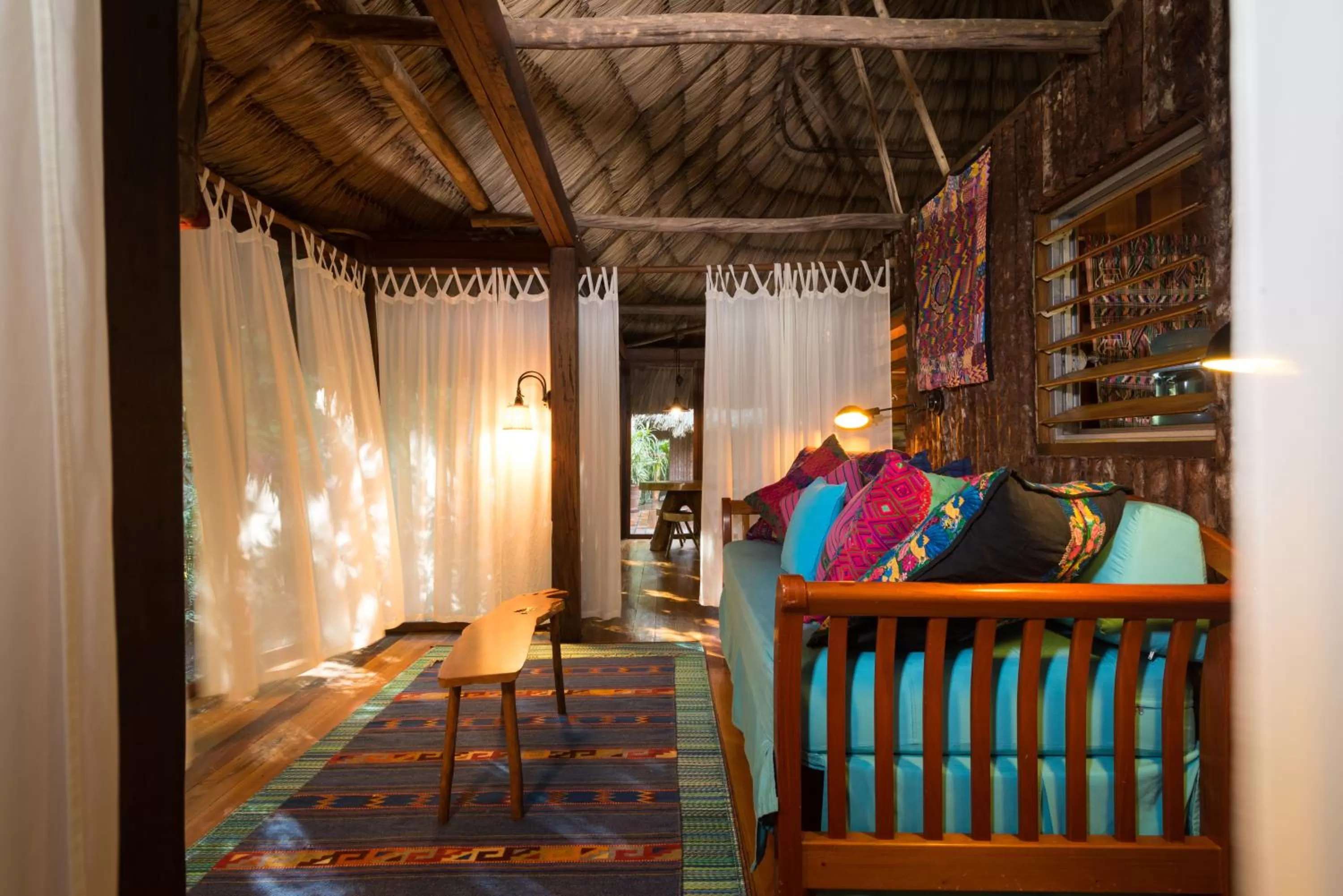 Living room in Gaia Riverlodge