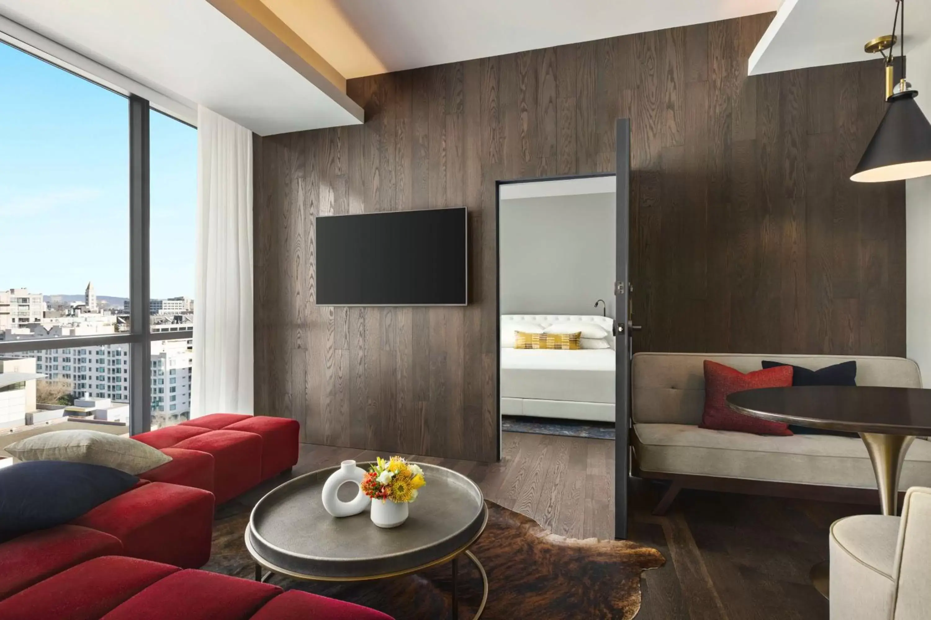 One Bedroom Suite with One King Bed and Landmark View in Canopy by Hilton San Francisco SoMa One Bedroom Suite with One King Bed and Landmark View in Canopy by Hilton San Francisco SoMa