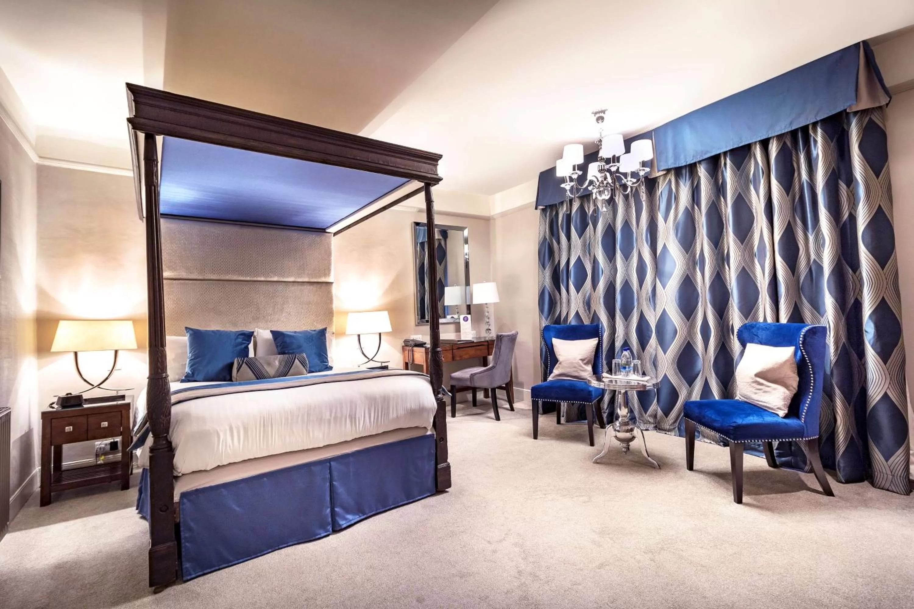 Photo of the whole room, Bed in The Swan Hotel, Wells, Somerset - The Coaching Inn Group