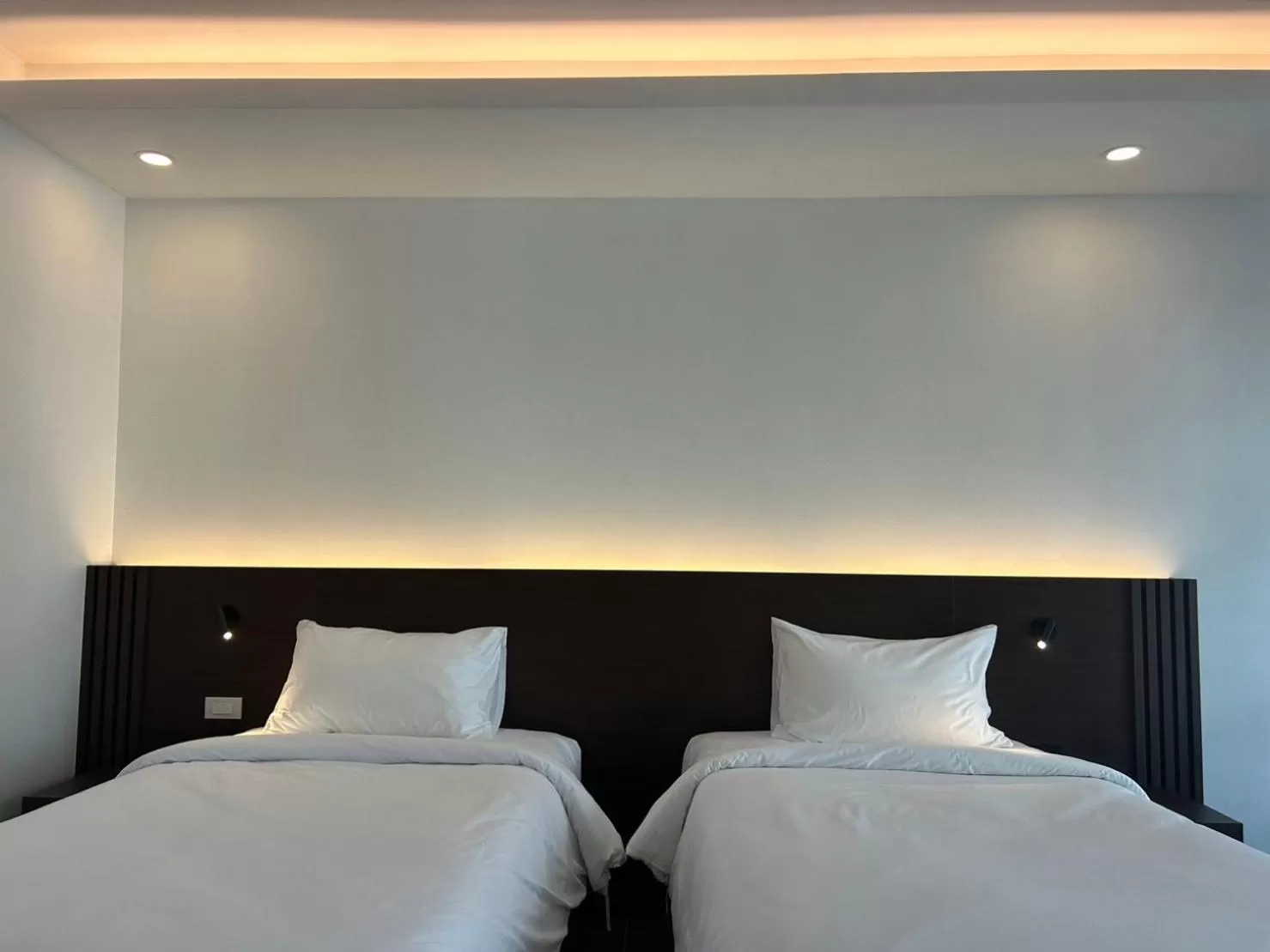 Bed in GEEN Hotel Chonburi