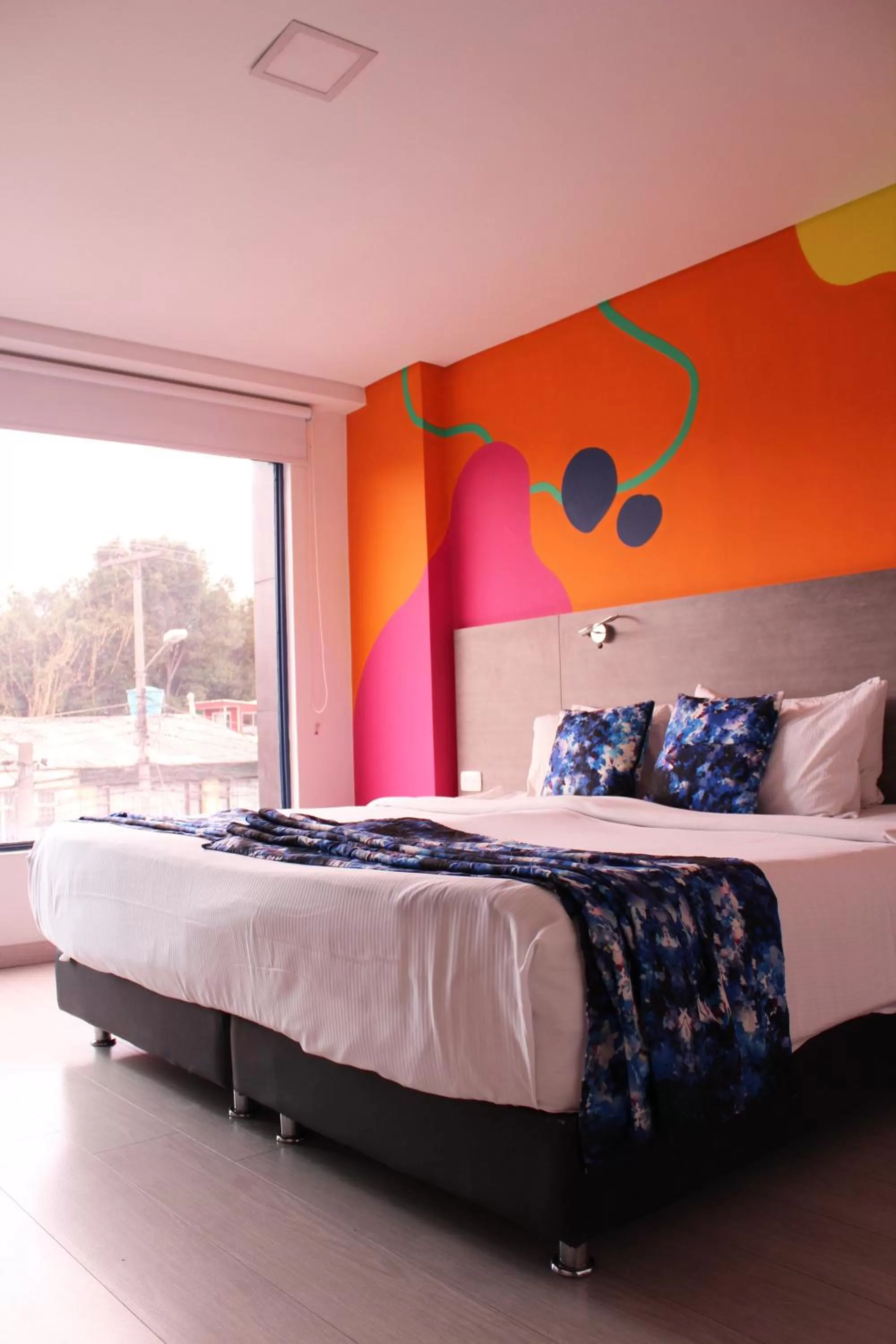 Bed in Agora Suites Self-Service Boutique Hotel