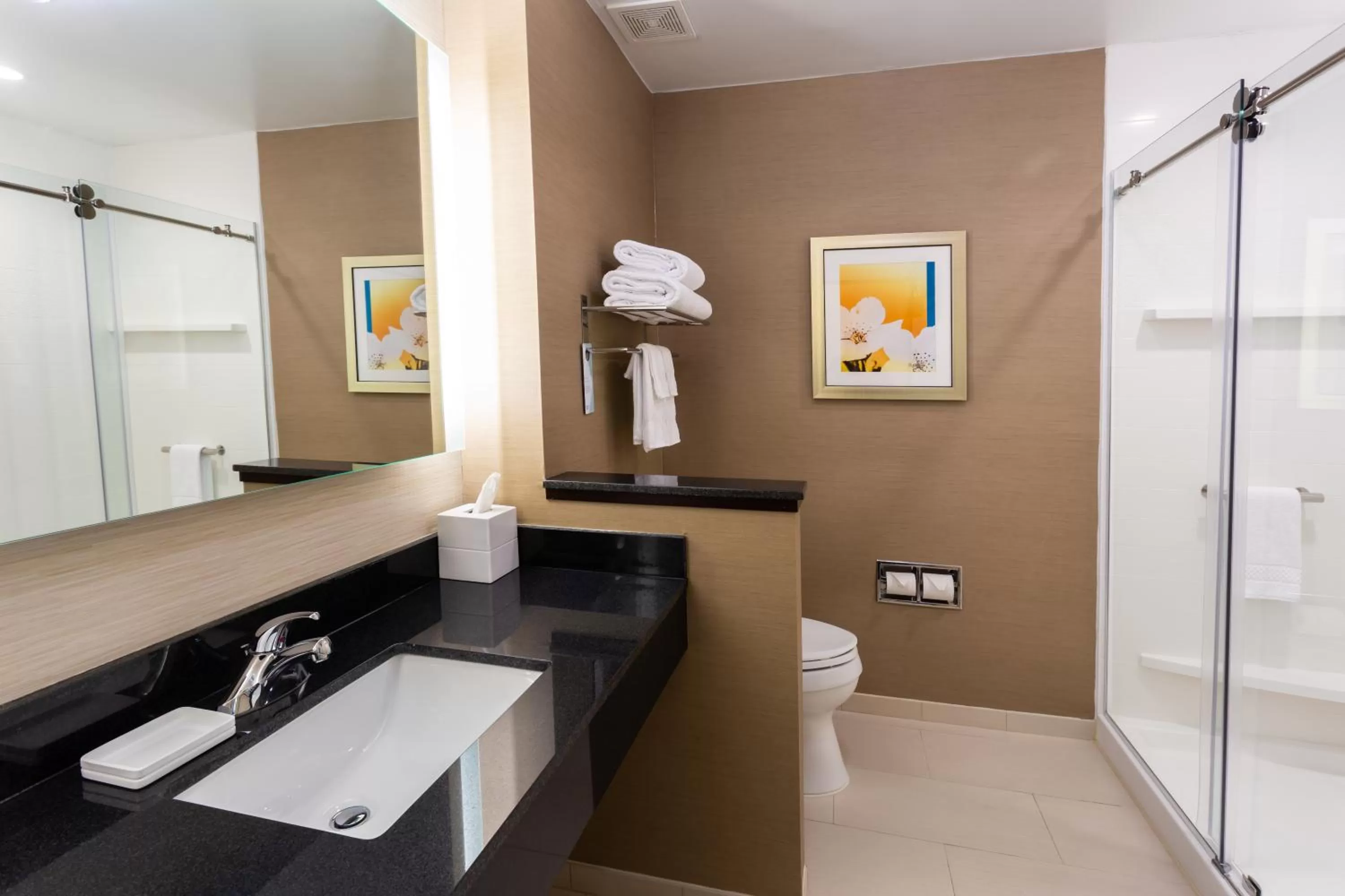 Bathroom in Fairfield Inn & Suites by Marriott Bay City, Texas