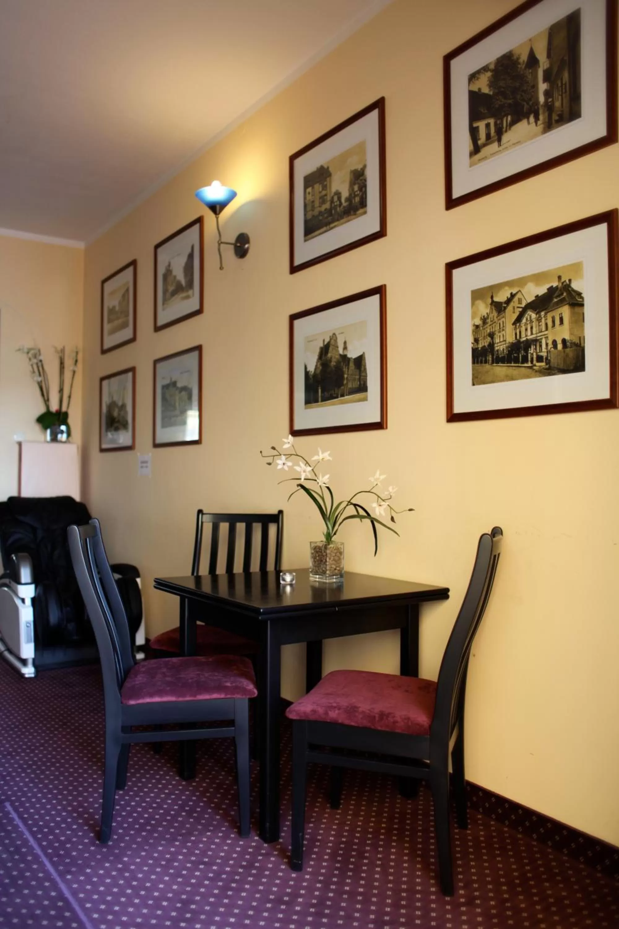 Dining area in Hotel Huszcza