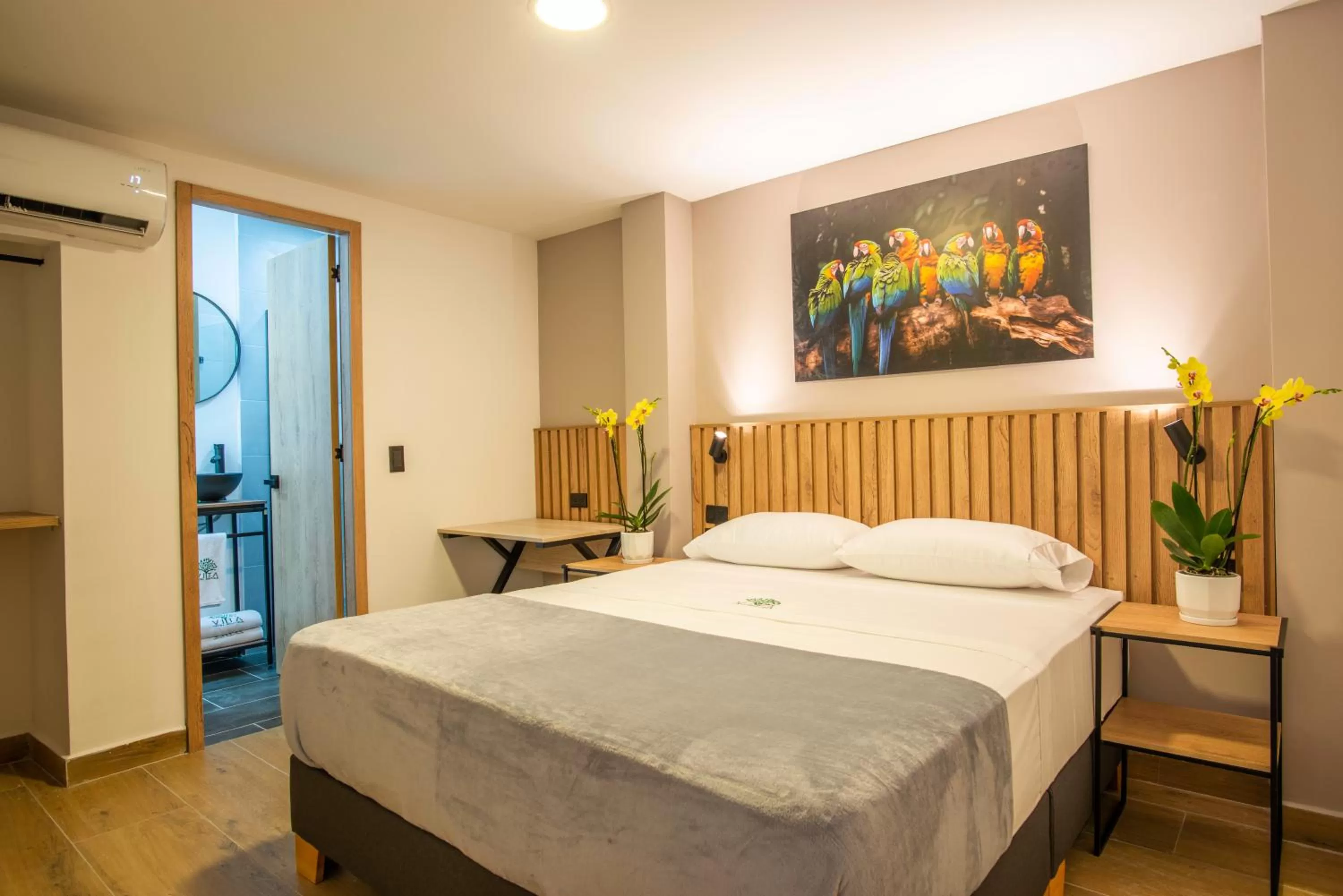 Photo of the whole room, Bed in Vita Hotel Boutique - Aire Acondicionado & Desayuno
