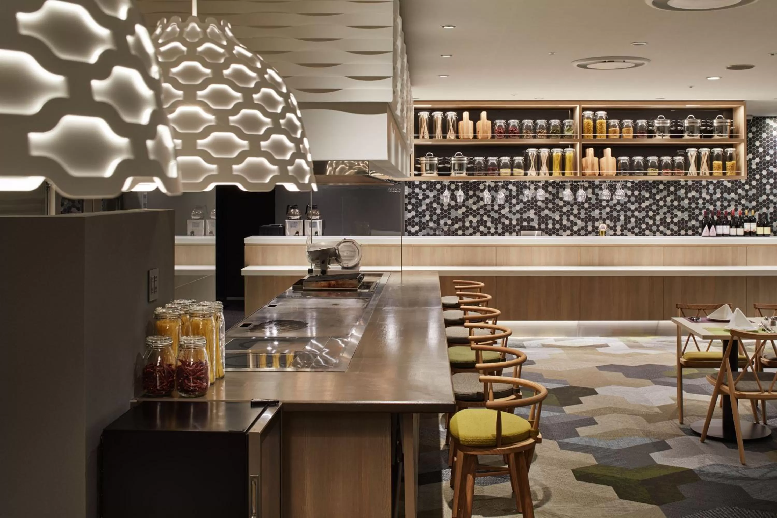 Restaurant/places to eat in Tenza Hotel & SKYSPA at Sapporo Central