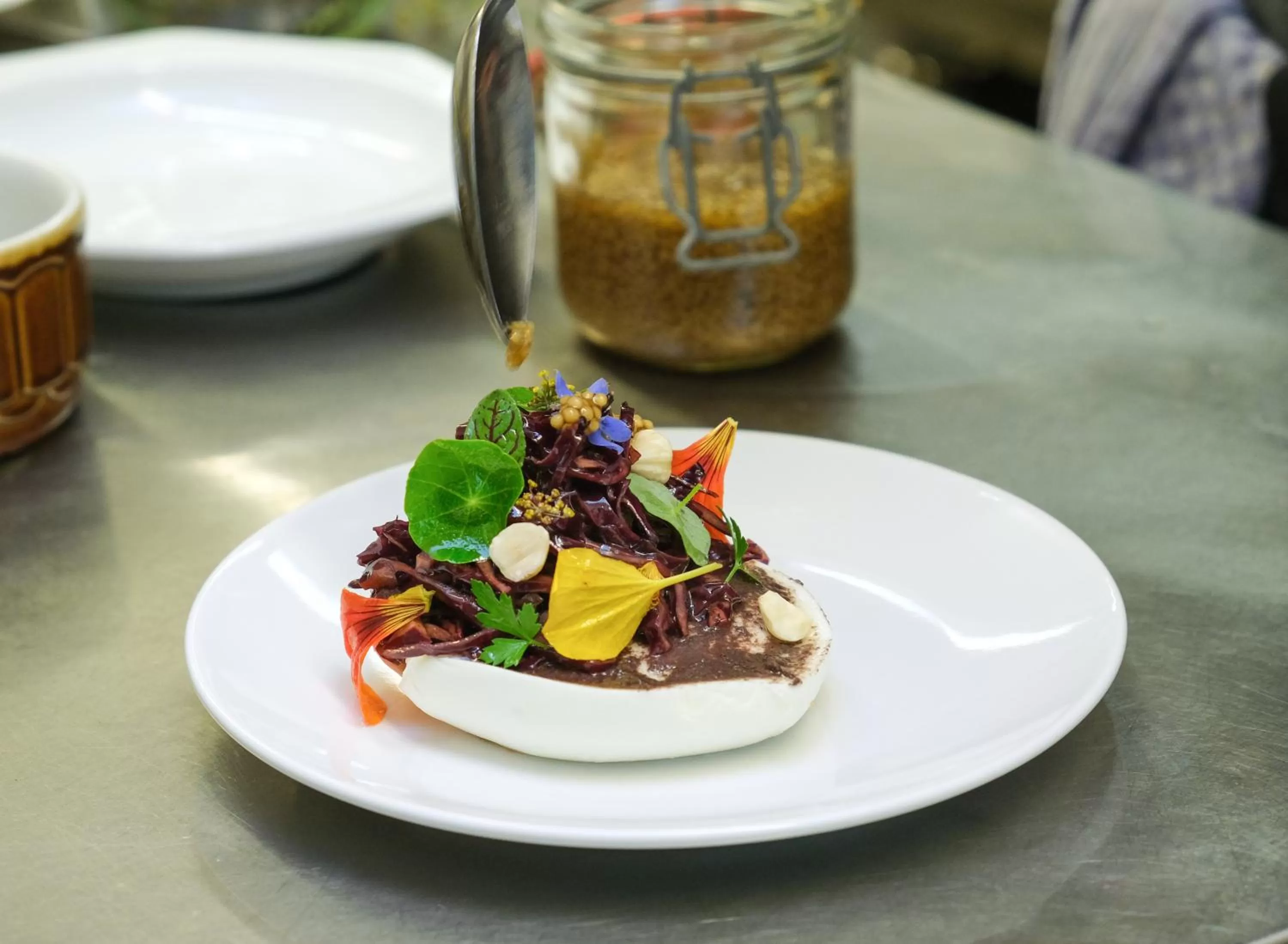 Food close-up in 2tHEIMAT - Hotel & Restaurant