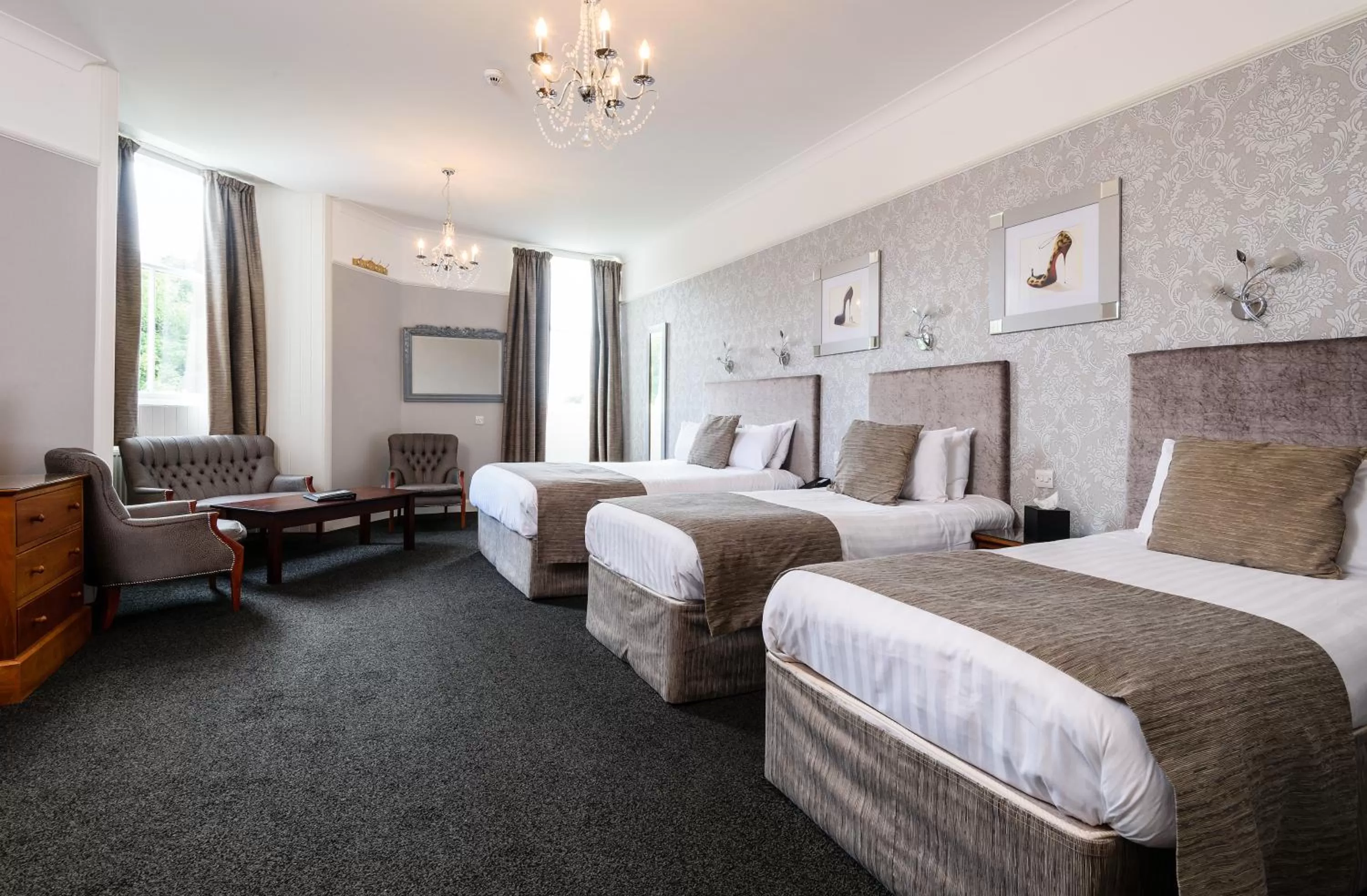 Bed in The Atholl Palace