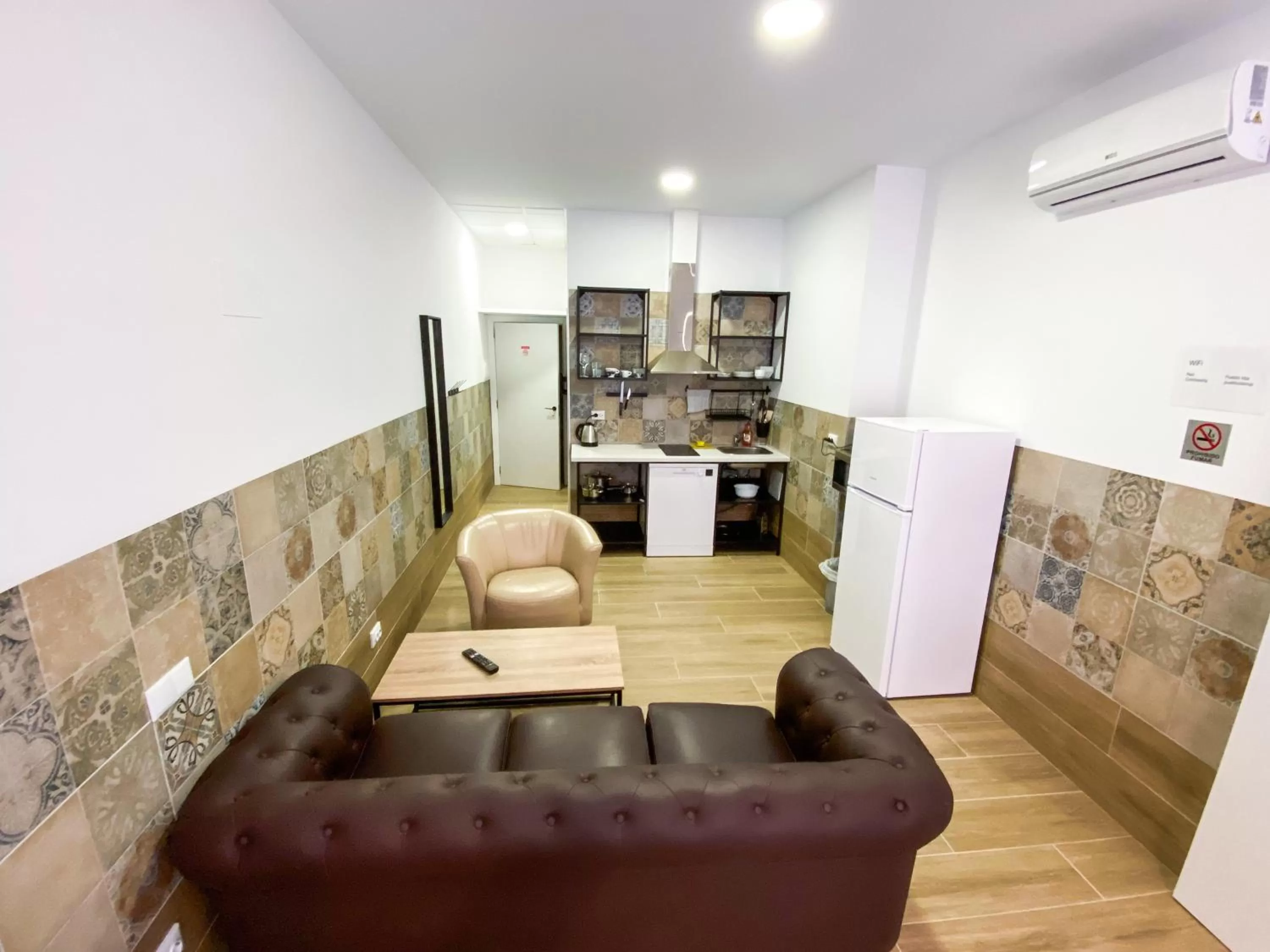 Seating area in Hotel Apartamentos Pueblo Mar