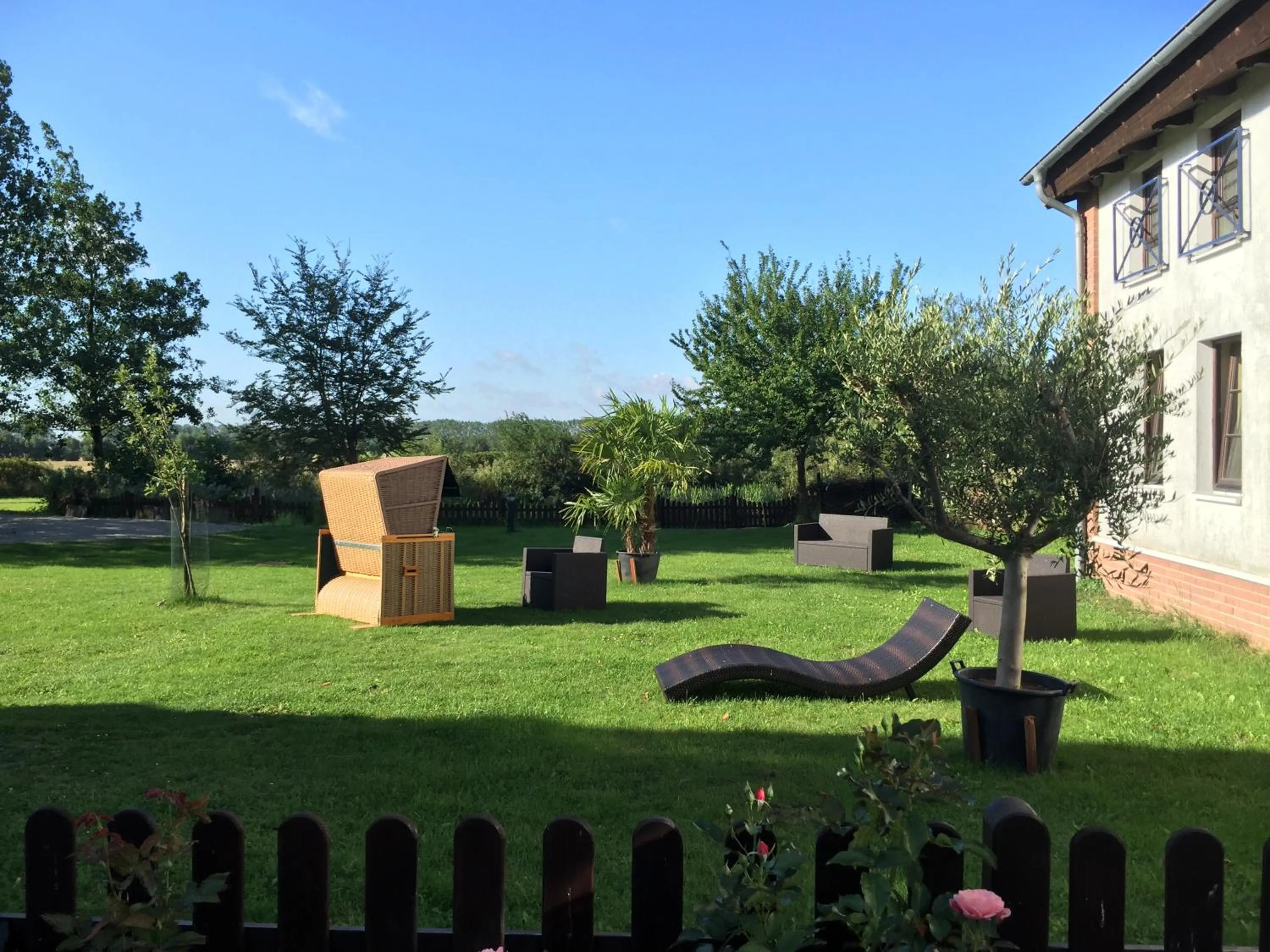 Garden in Hotel Ostseeland