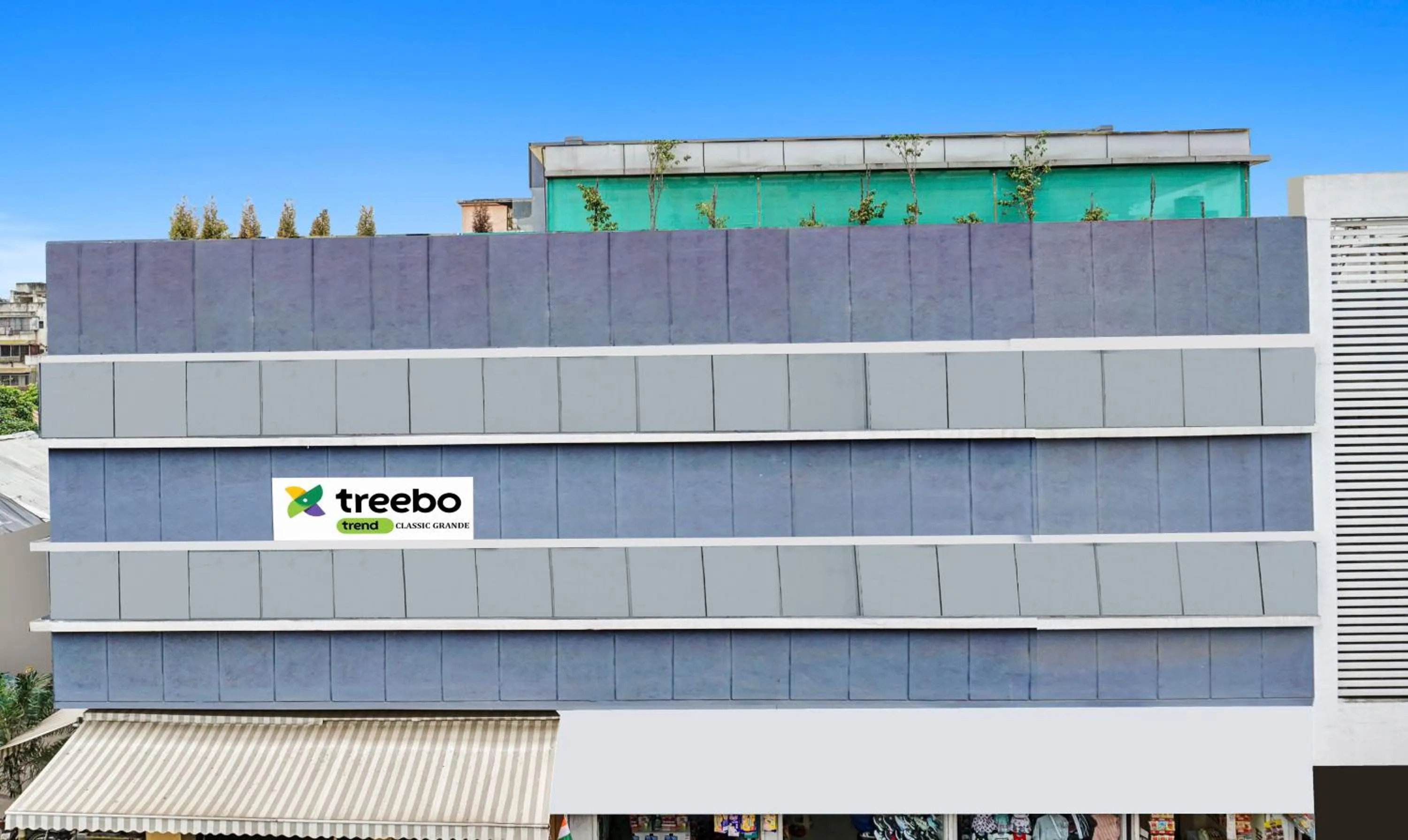 Property building in Treebo Classic Grande, Camp
