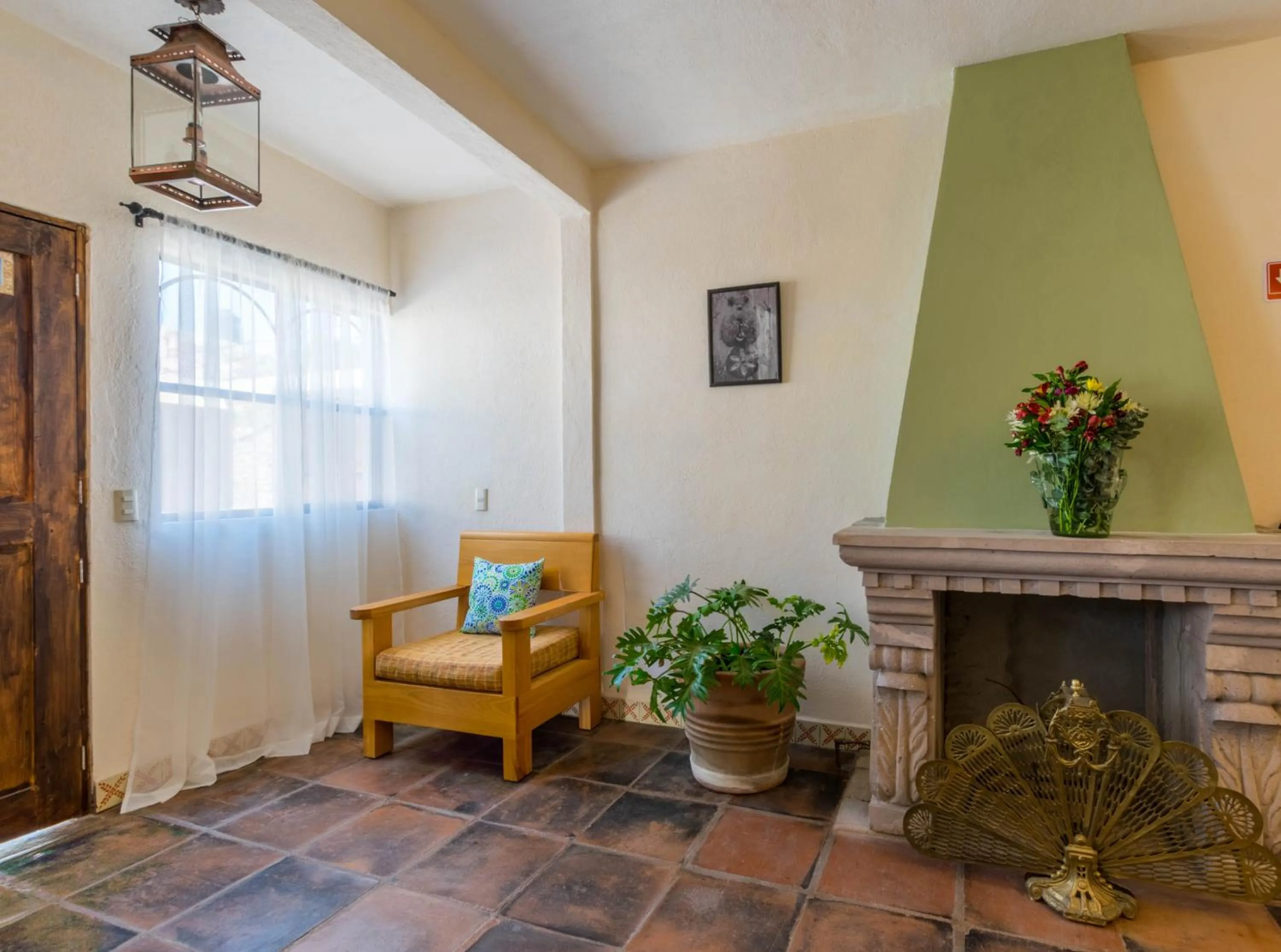 Decorative detail in Hotel Casa Santamaría