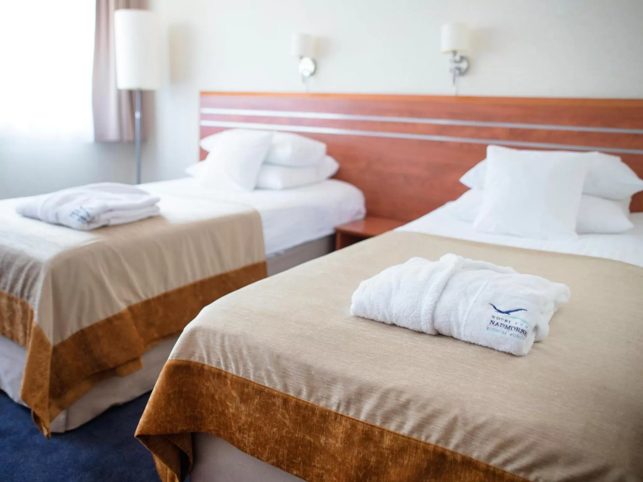 Decorative detail, Bed in Hotel Nadmorski