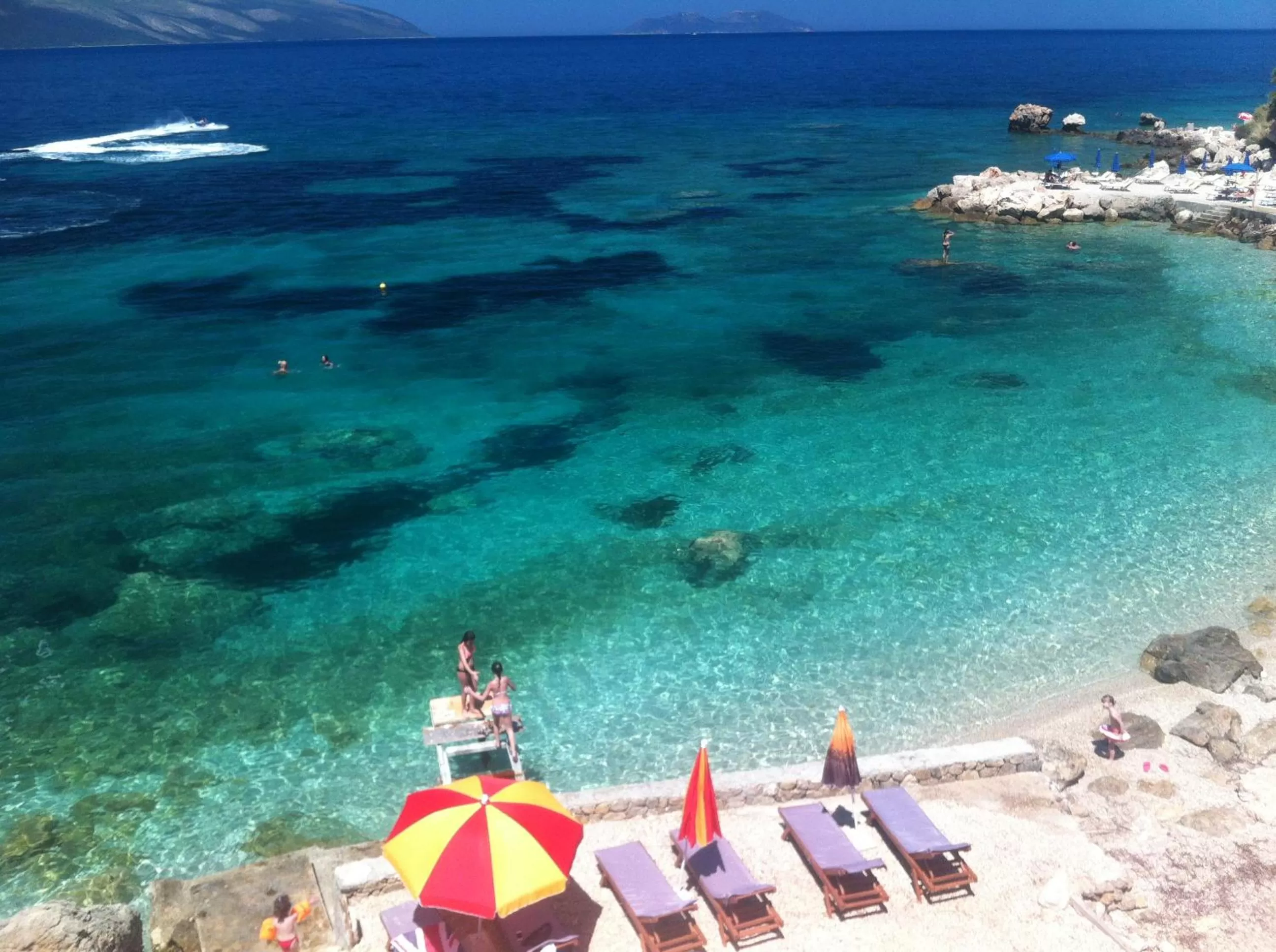 Beach in Vila Rahmi & Veli Dervishaj