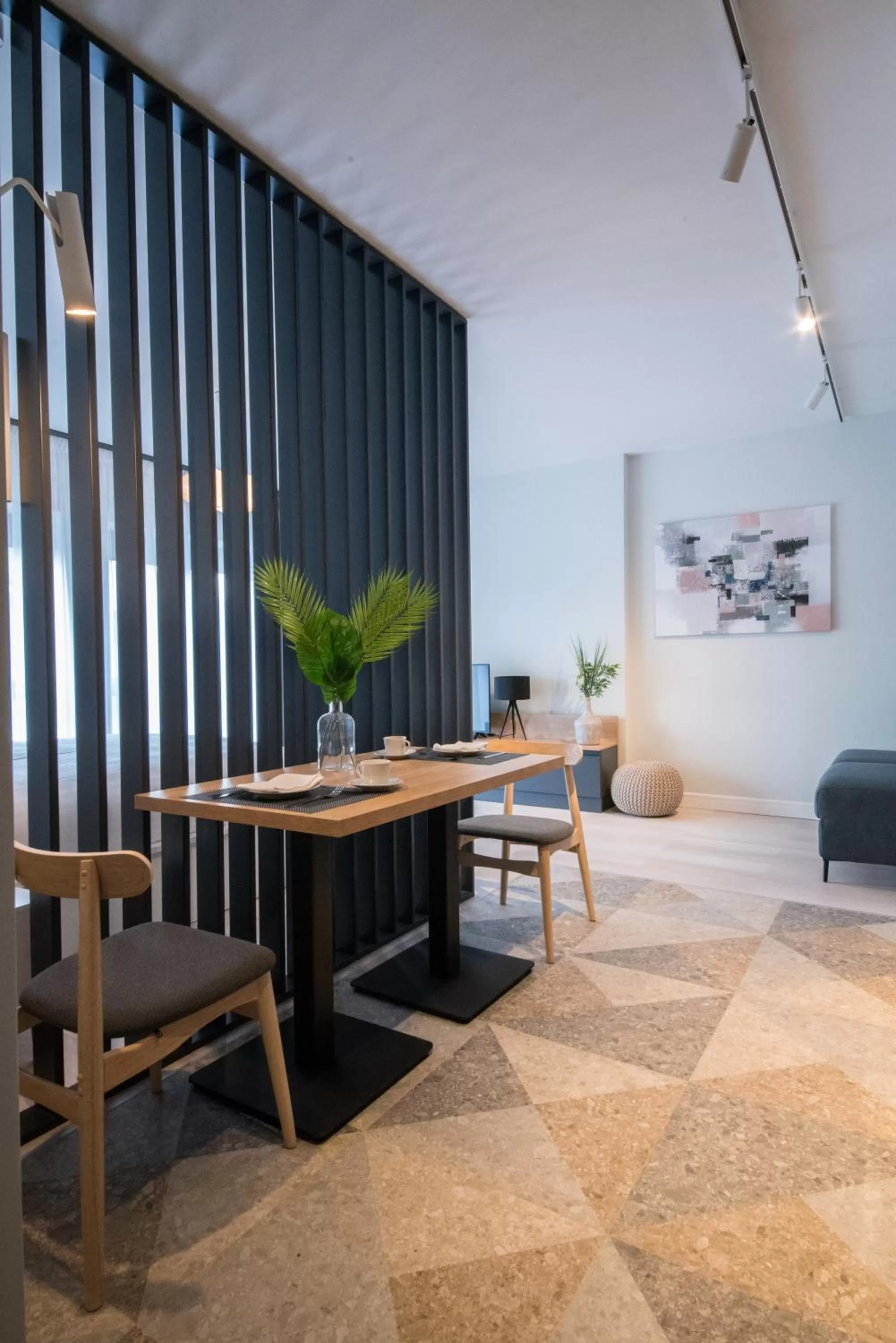 Seating area in Biador Apartments