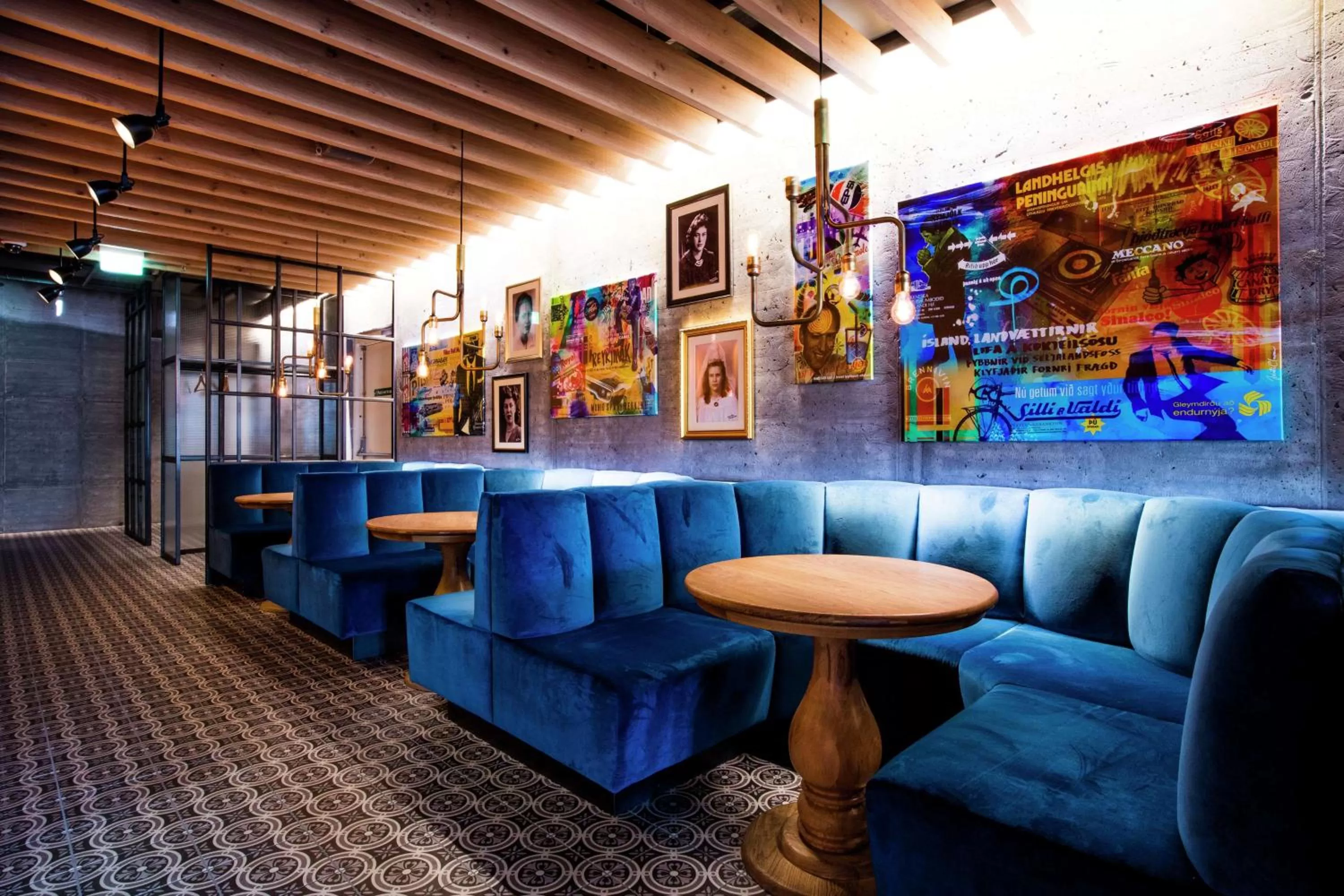 Dining area in Canopy by Hilton Reykjavik City Centre