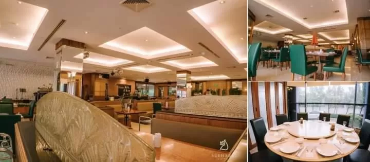 Restaurant/places to eat in Seeharaj Hotel