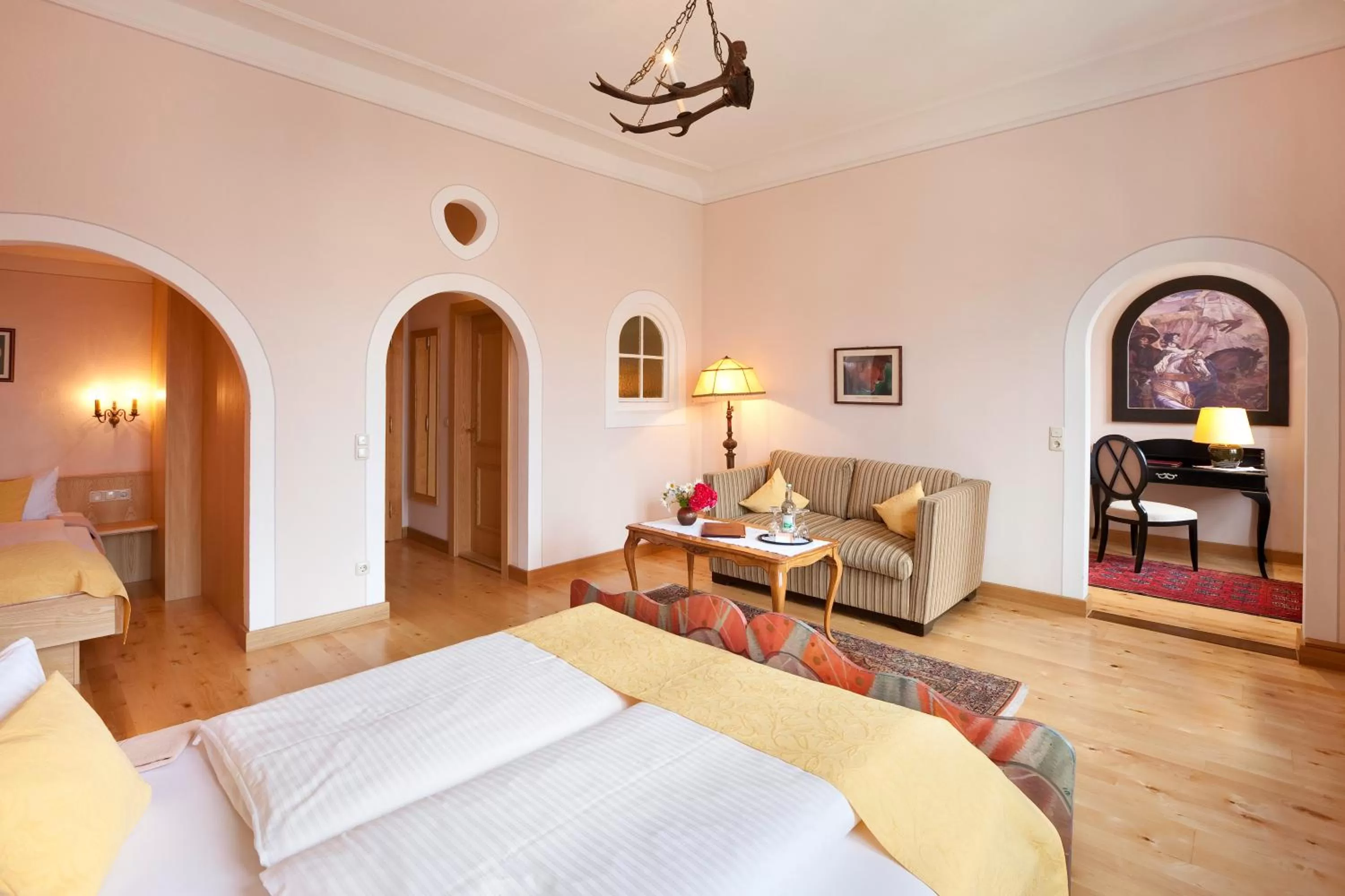 Photo of the whole room, Bed in Hotel Hirsch