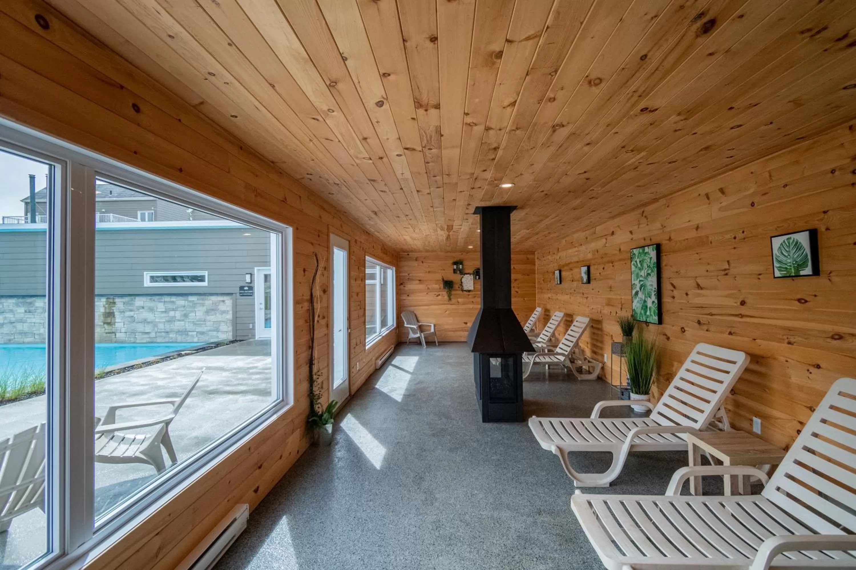 Seating area in Condos Vacances MSA HOTEL