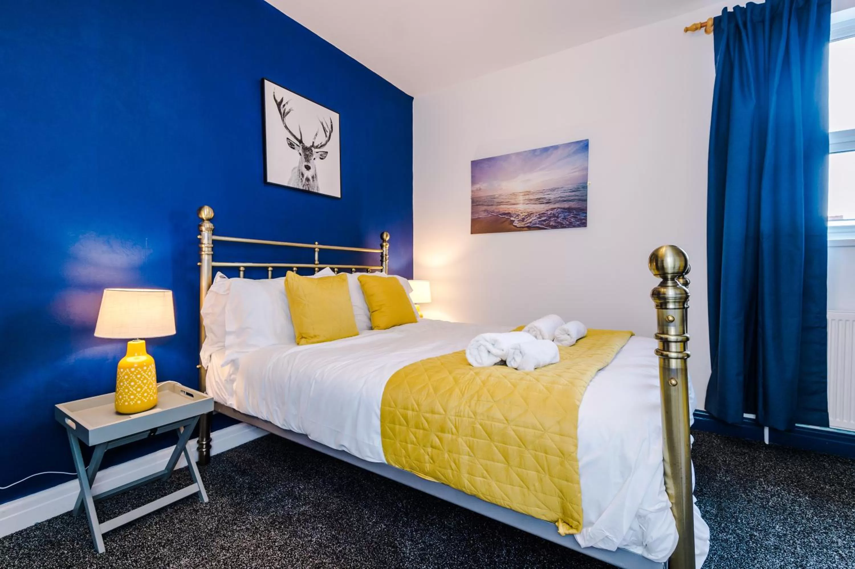 Bed in Pebbles Guest House