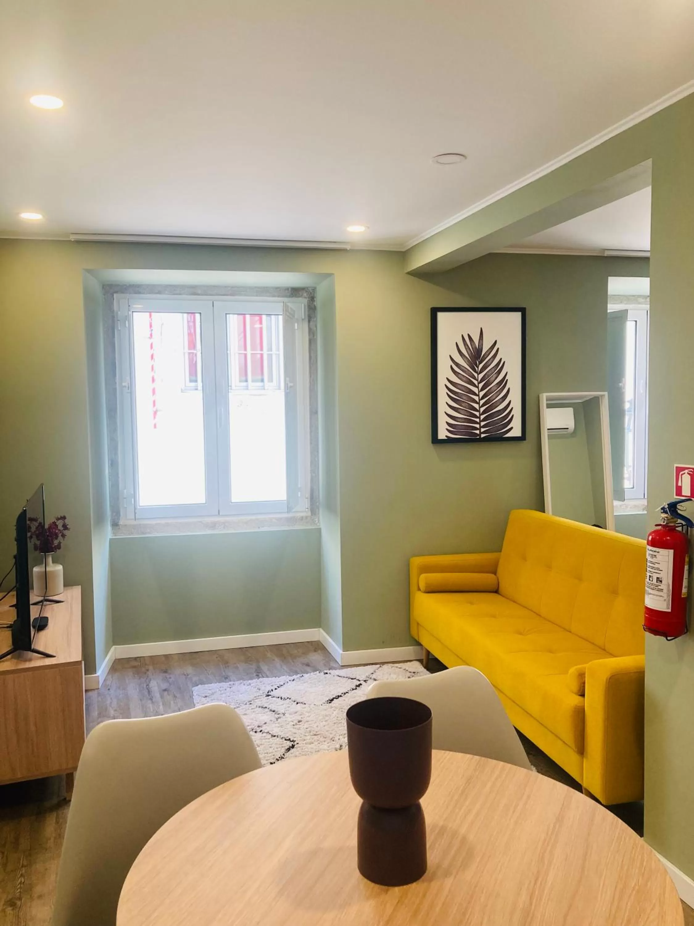 Seating Area in Loios Studios and Apartments