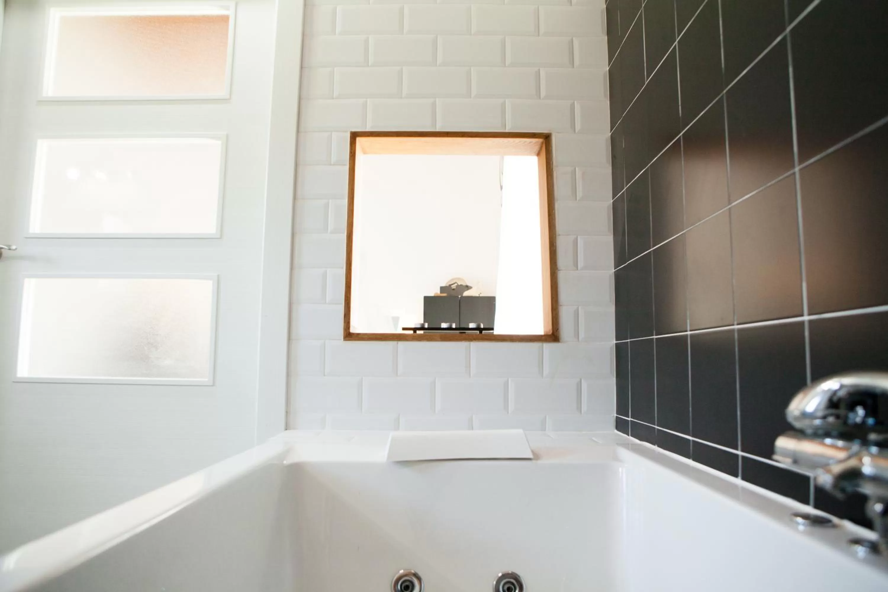 Hot Tub in Casa Rural Txokoetxe