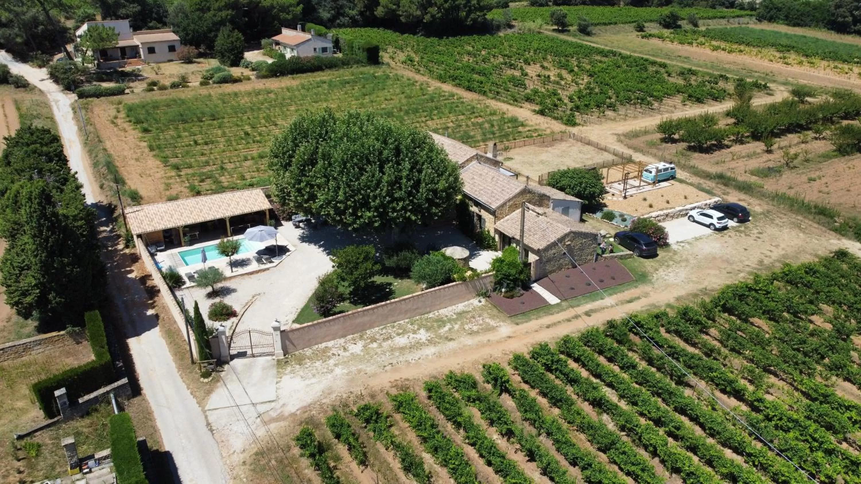 Bird's-eye View in Le Mas Andoli