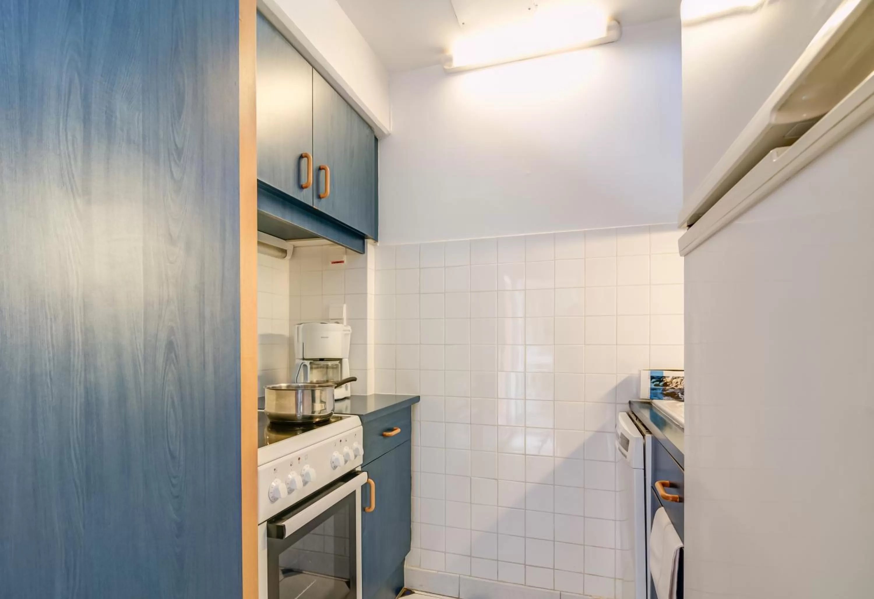 Kitchen or kitchenette in Résidence Pierre & Vacances Les Terrasses Du Parc