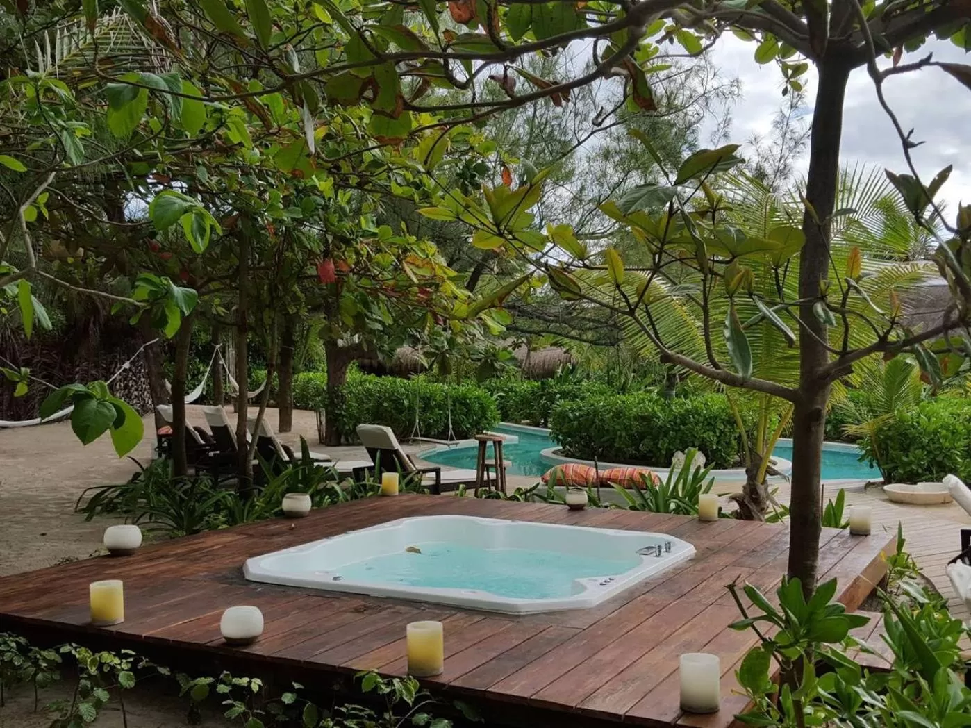 Garden in The Beach Tulum Hotel