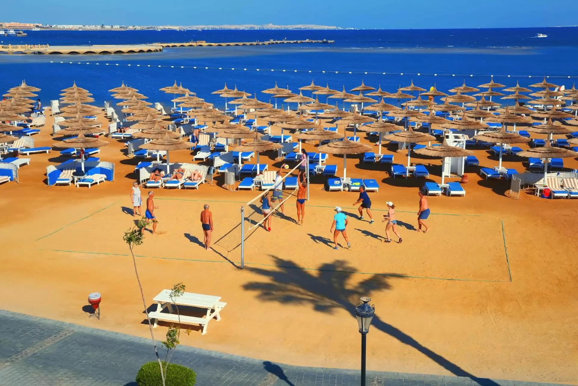 Beach in Pickalbatros Dana Beach Resort - Aqua Park