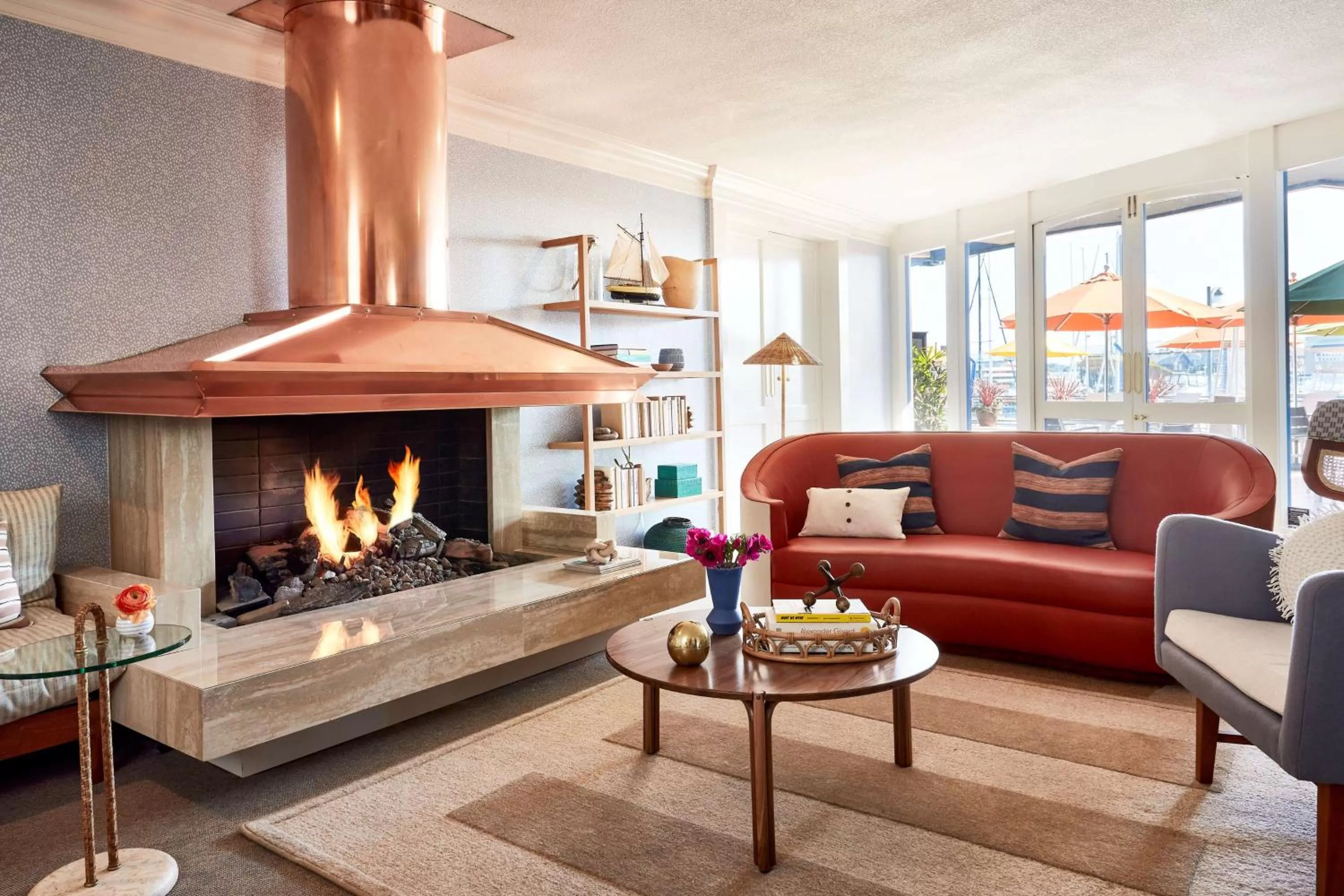 Living room in Waterfront Hotel, part of JdV by Hyatt