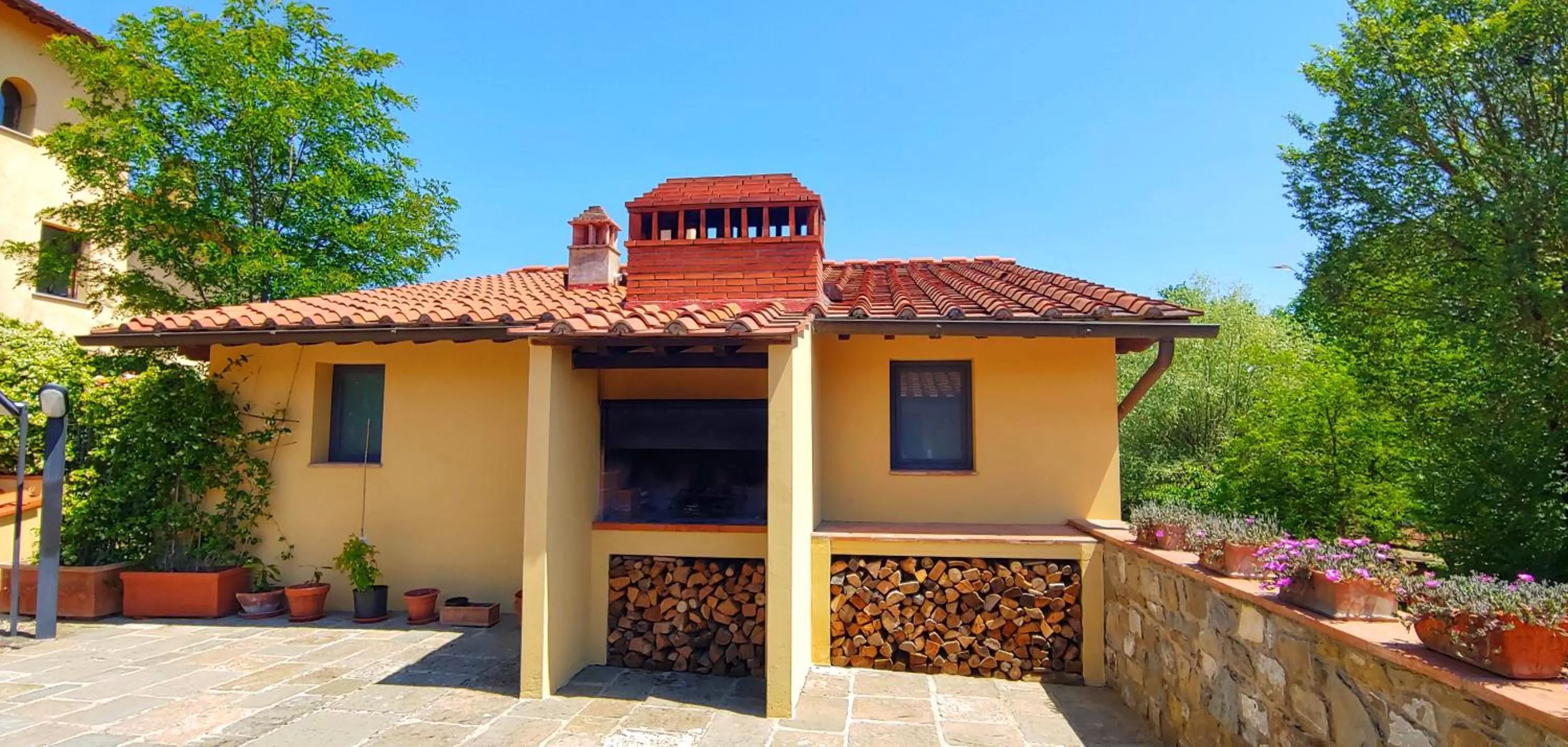BBQ facilities in Torrebianca Tuscany