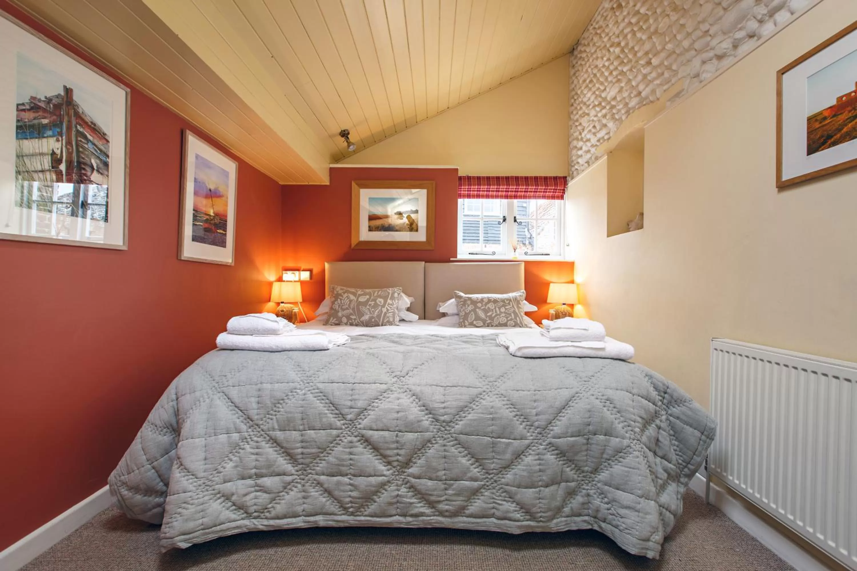 Bedroom, Bed in Cley Windmill