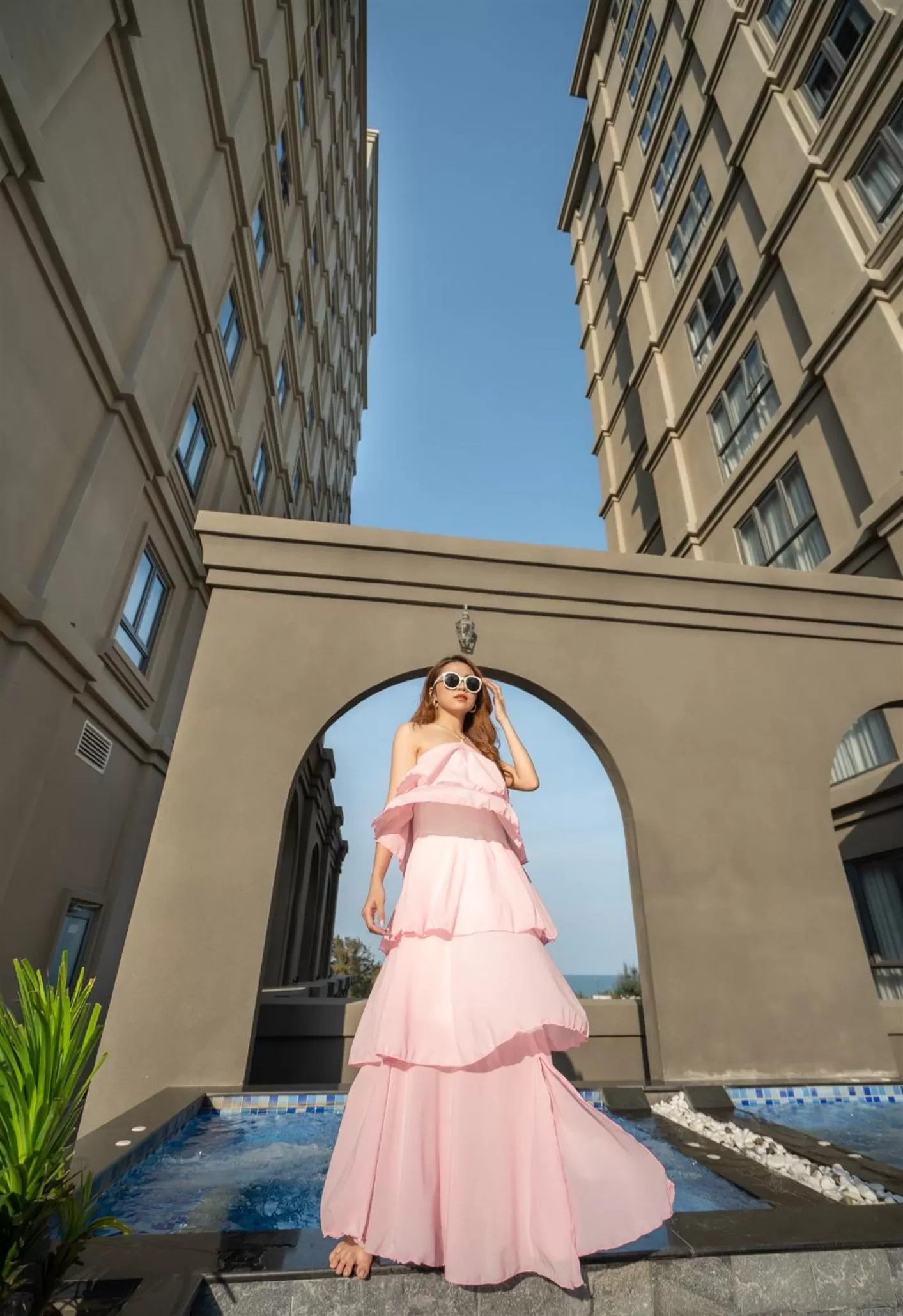 Swimming pool in The Cap Hotel