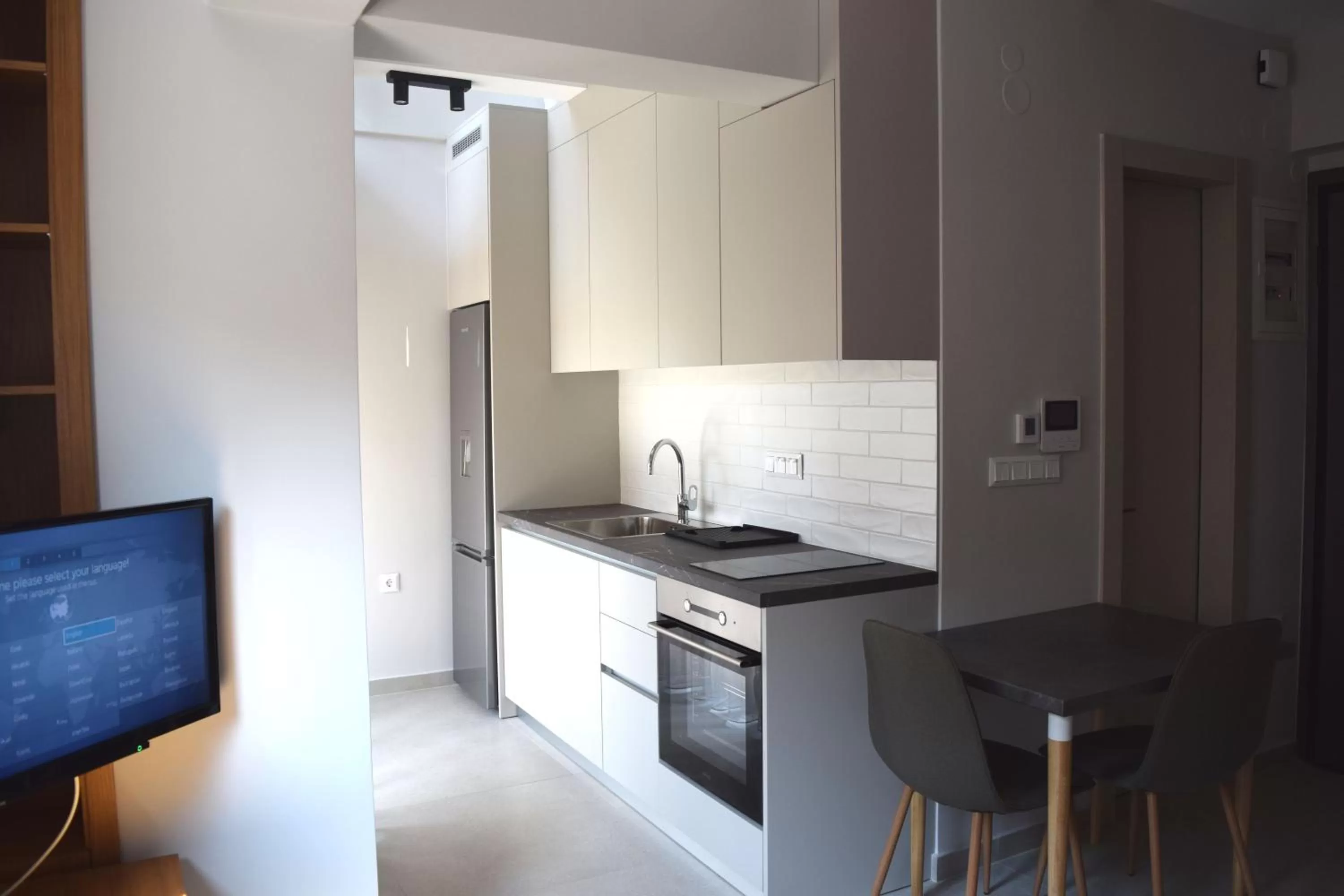 kitchen in Toumba apartments