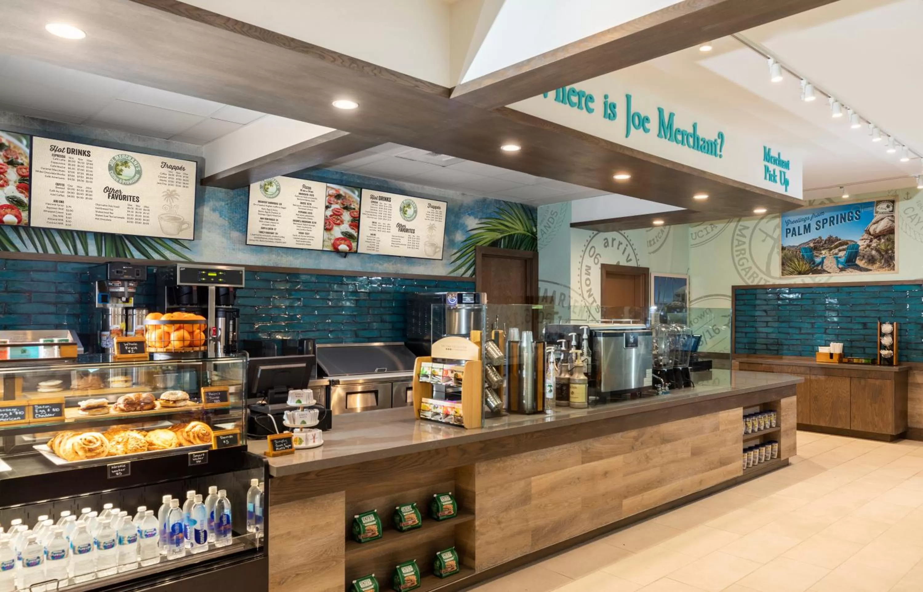 Food and drinks in Riviera Resort Palm Springs