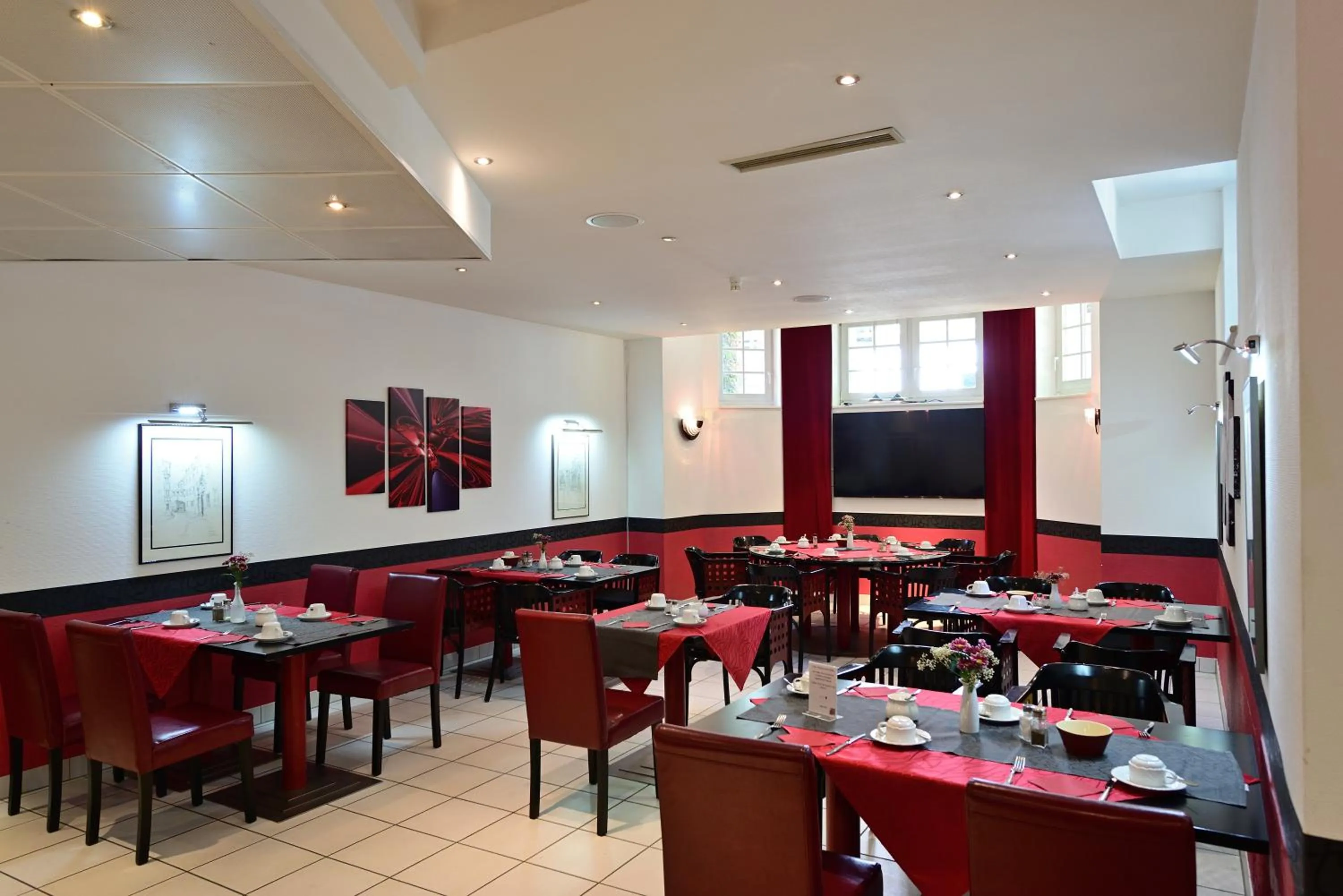 Restaurant/places to eat in Art Hotel Weimar