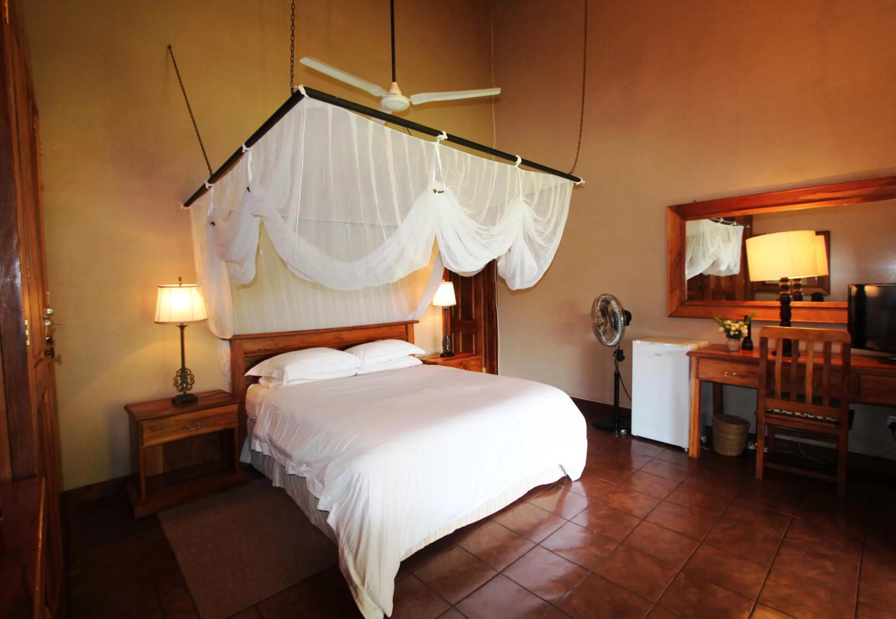 Bed in Kumbali Country Lodge