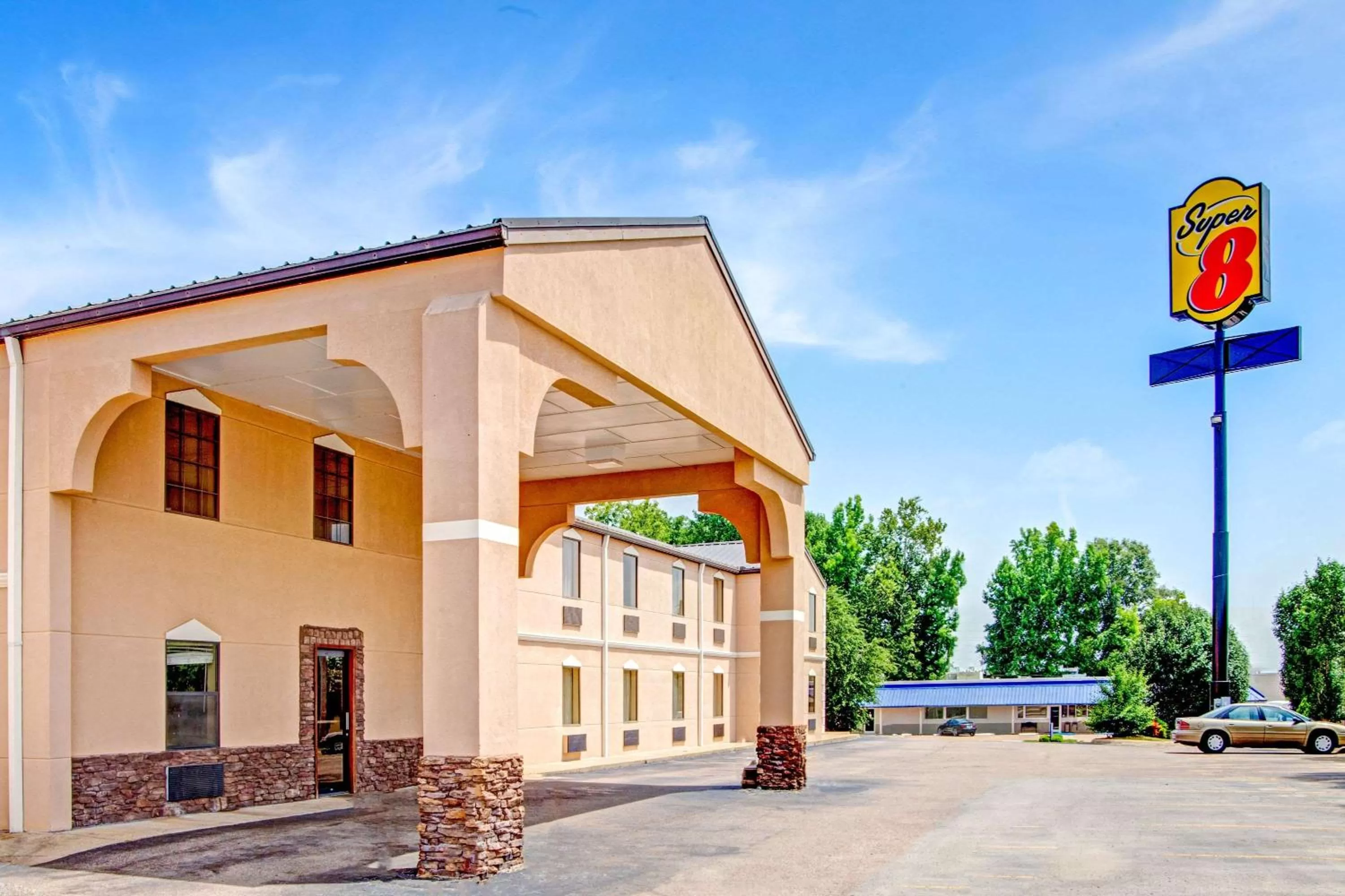 Property building in Super 8 by Wyndham Forrest City AR