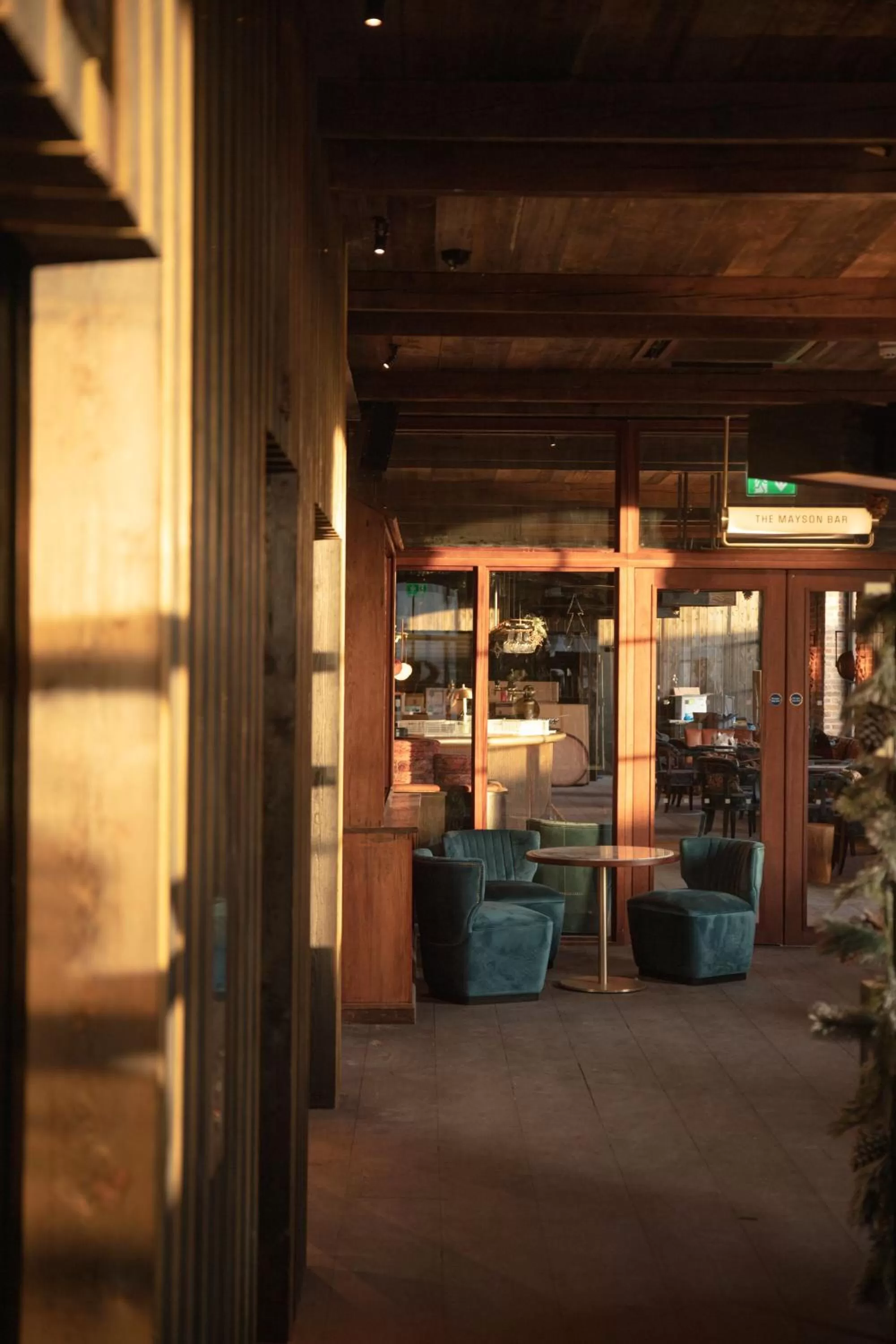 Living room in The Mayson